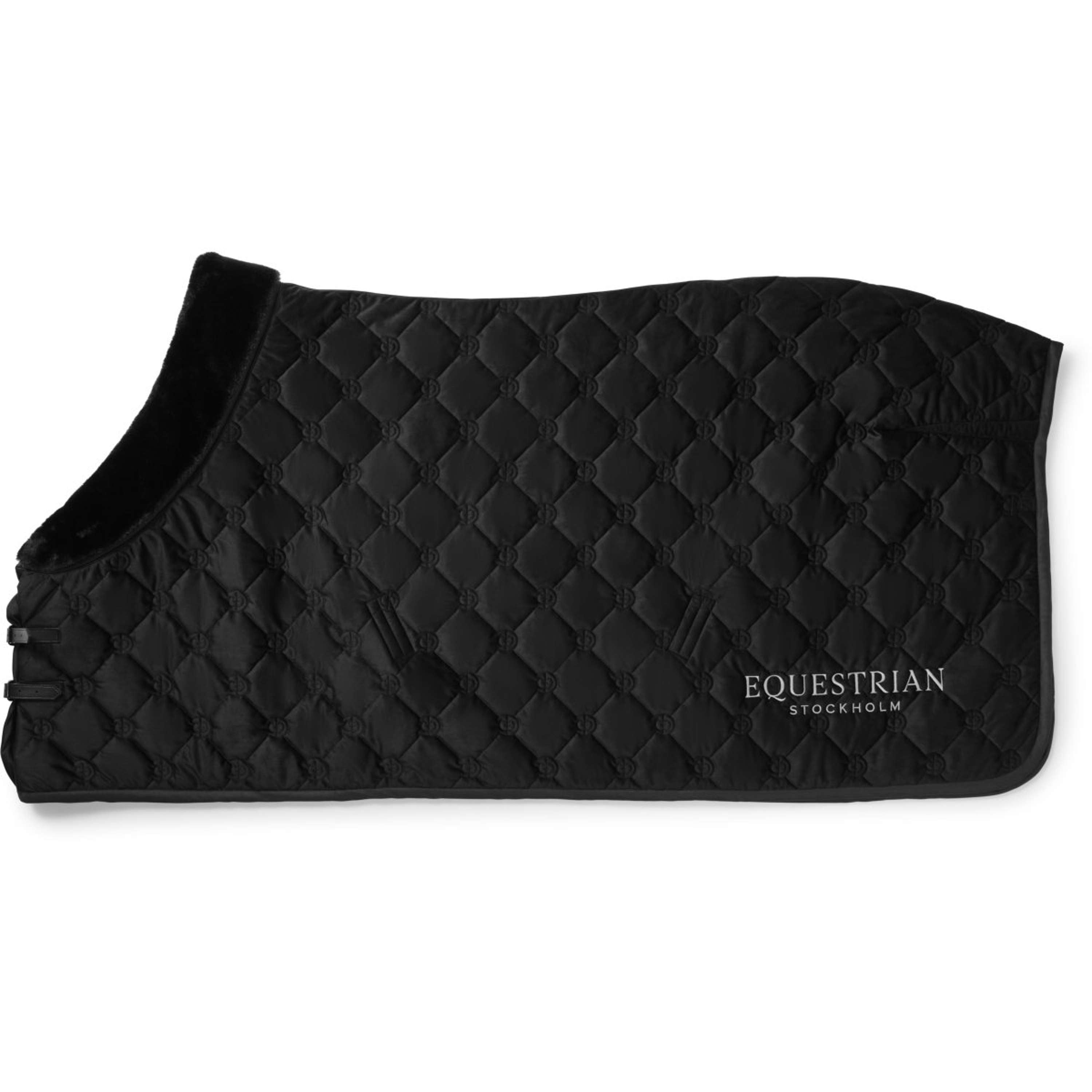Equestrian Stockholm Fleece Rug Velvet Black