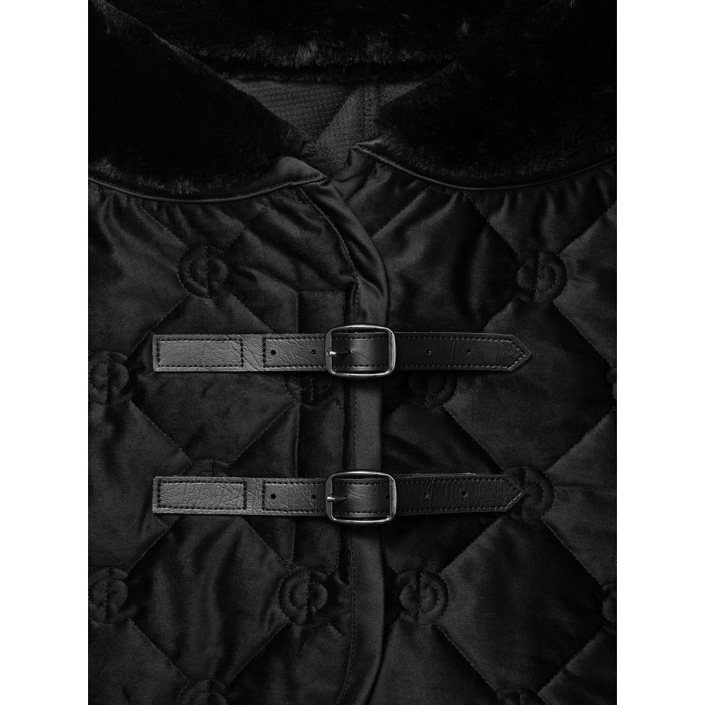 Equestrian Stockholm Fleece Rug Velvet Black