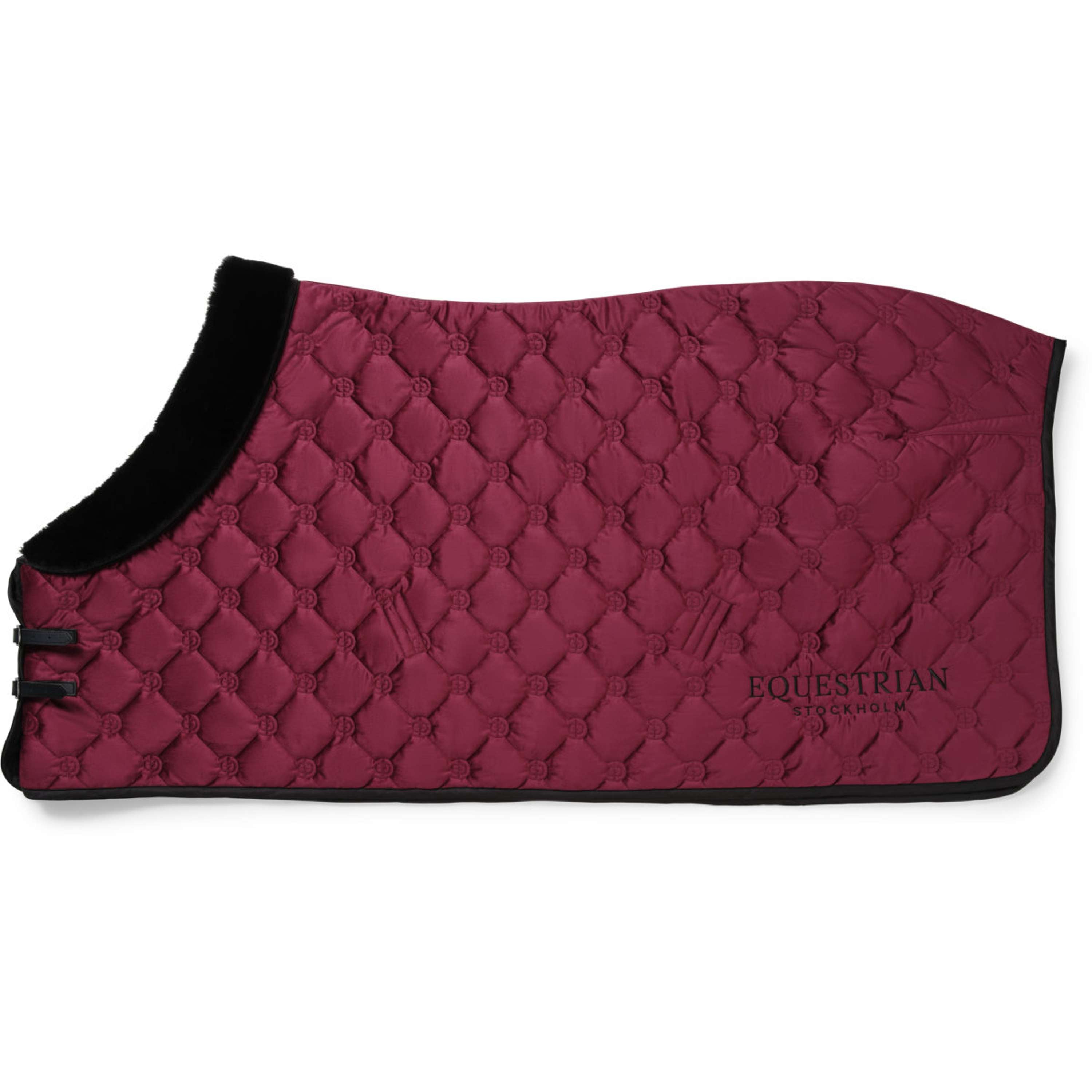 Equestrian Stockholm Fleece Rug Velvet Merlot