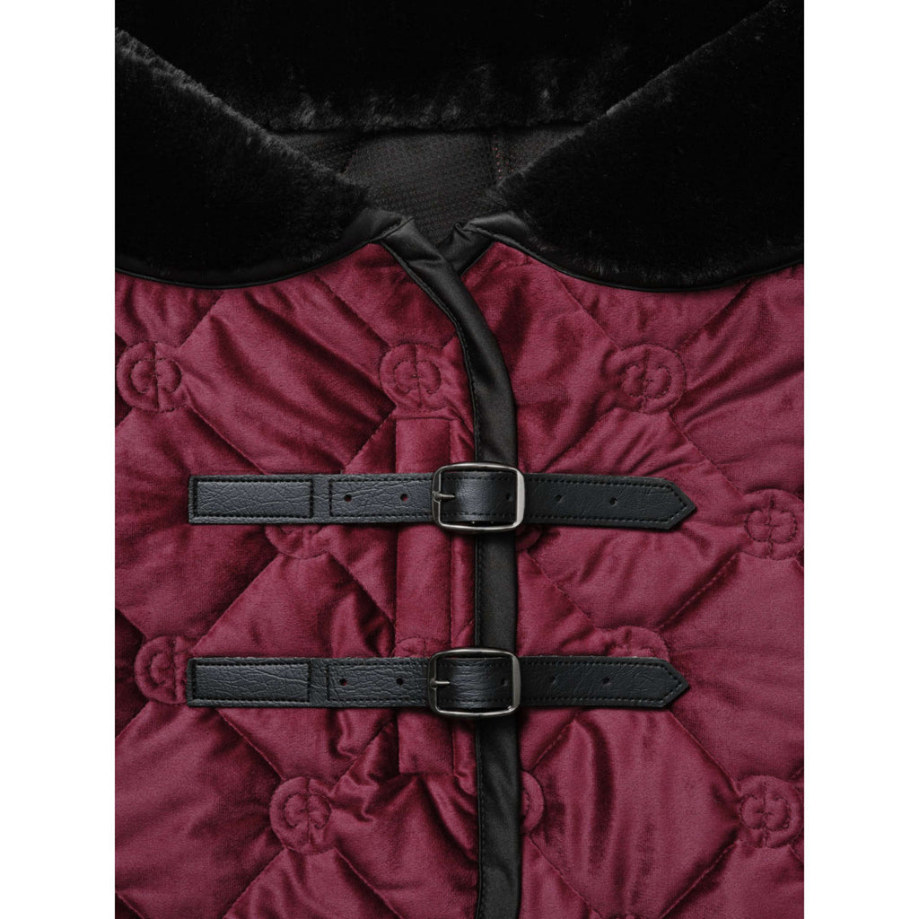 Equestrian Stockholm Fleece Rug Velvet Merlot
