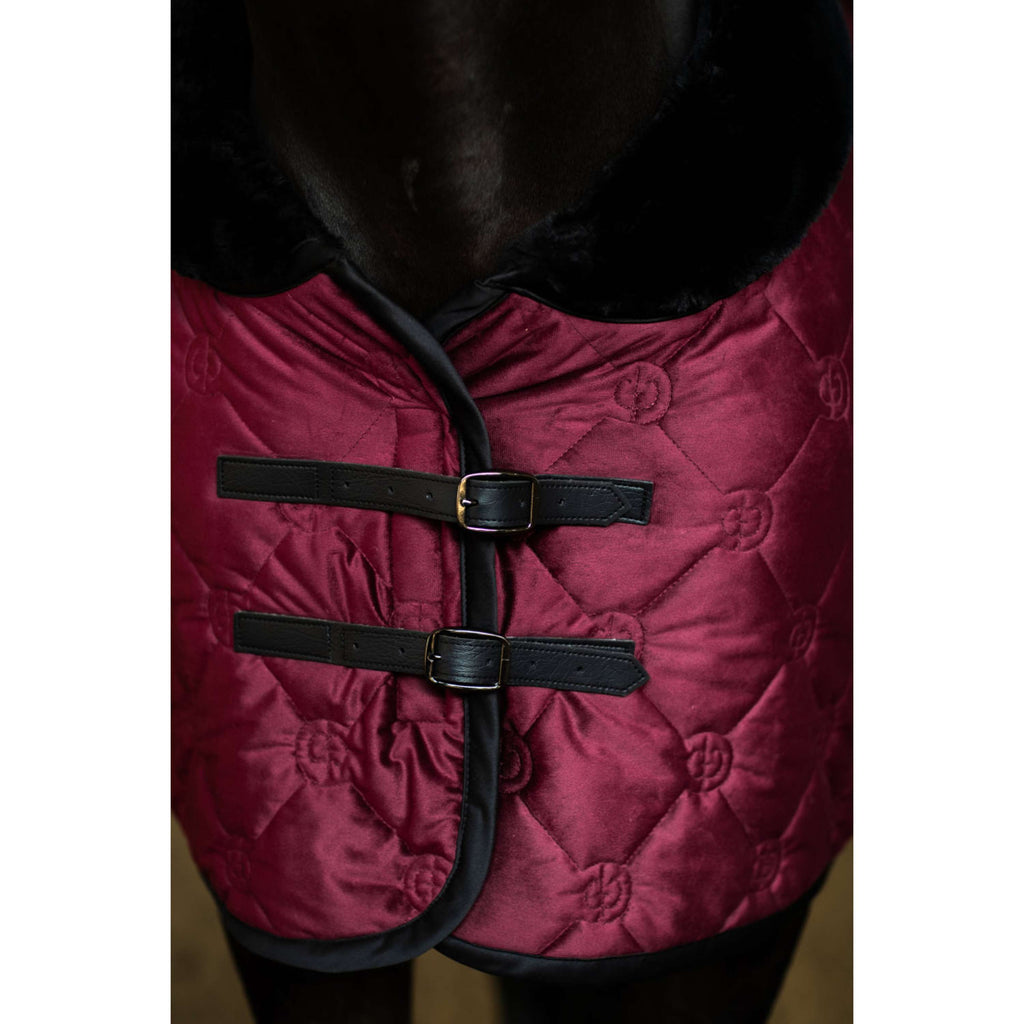 Equestrian Stockholm Fleece Rug Velvet Merlot