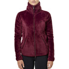 Equestrian Stockholm Fleece Jacket Velvet Merlot