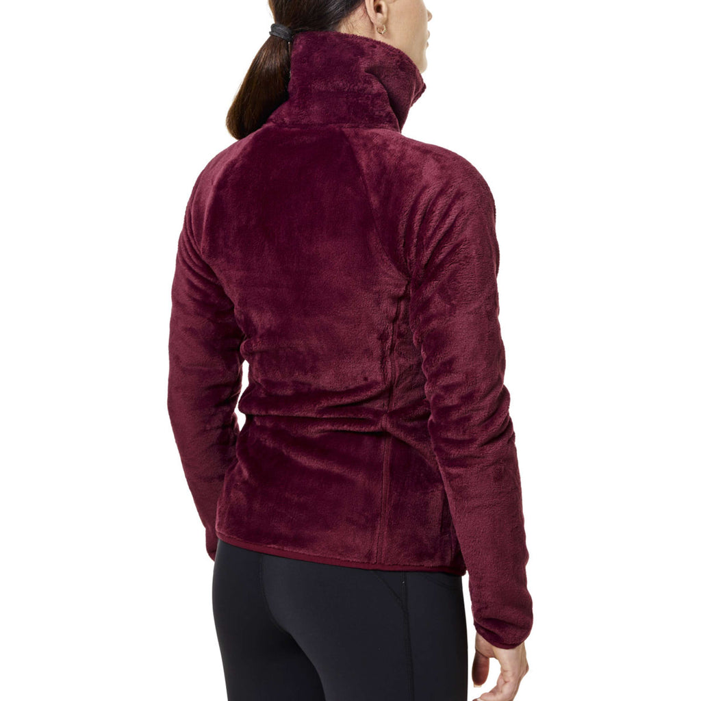 Equestrian Stockholm Fleece Jacket Velvet Merlot