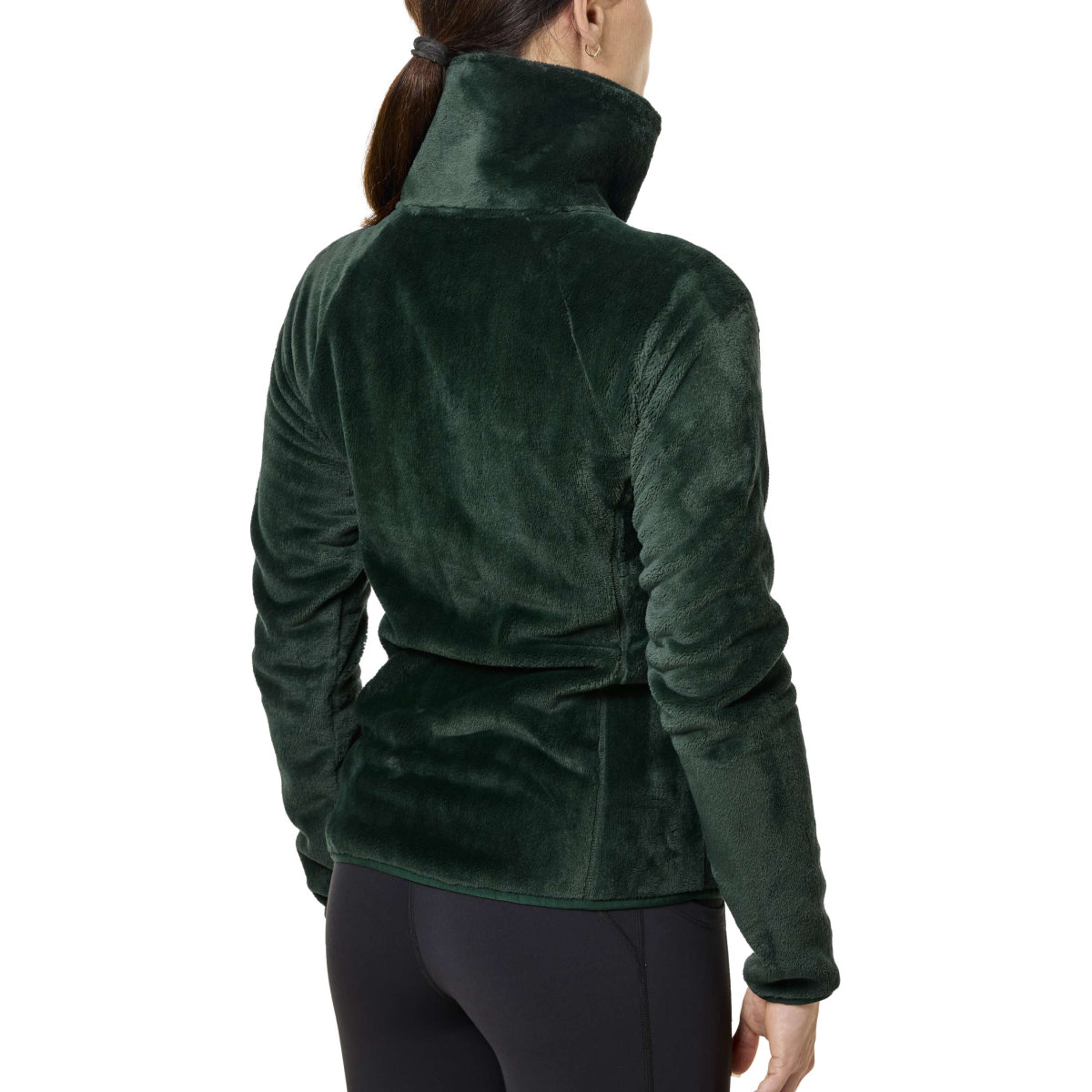 Equestrian Stockholm Fleece Jacket Velvet Sycamore Green