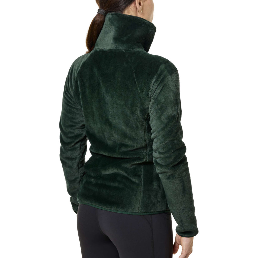 Equestrian Stockholm Fleece Jacket Velvet Sycamore Green