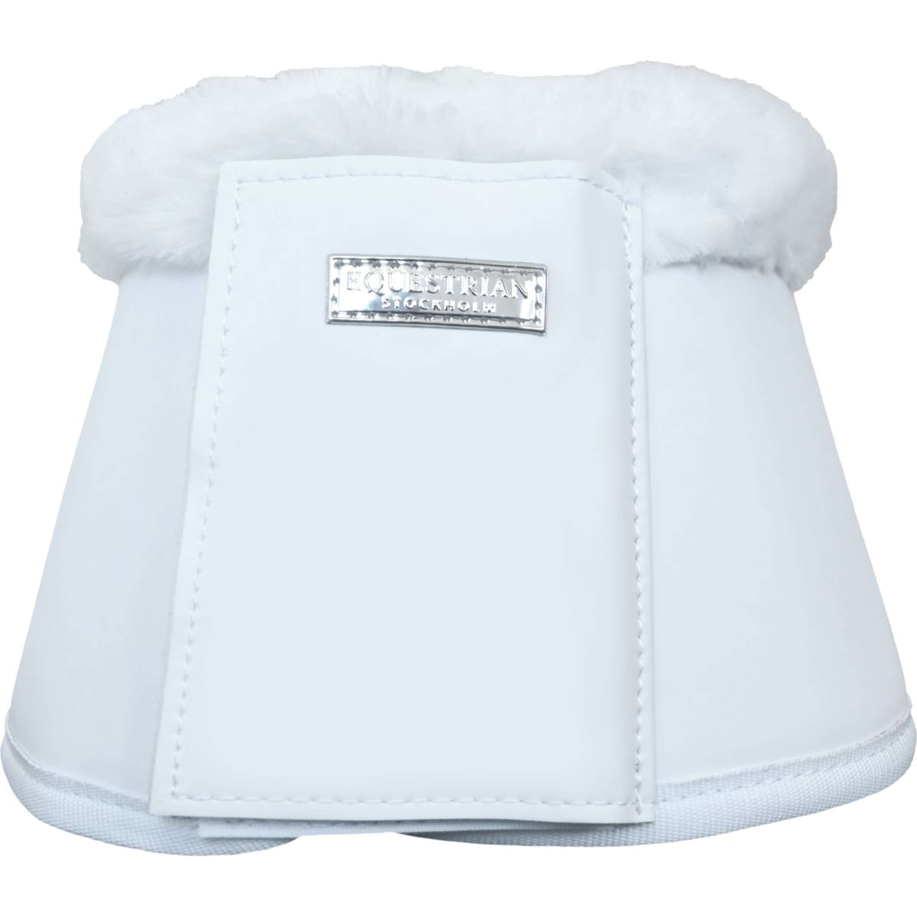 Equestrian Stockholm Bell Boots White Silver