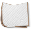 Equestrian Stockholm Saddlepad Modern Dressage White Sand