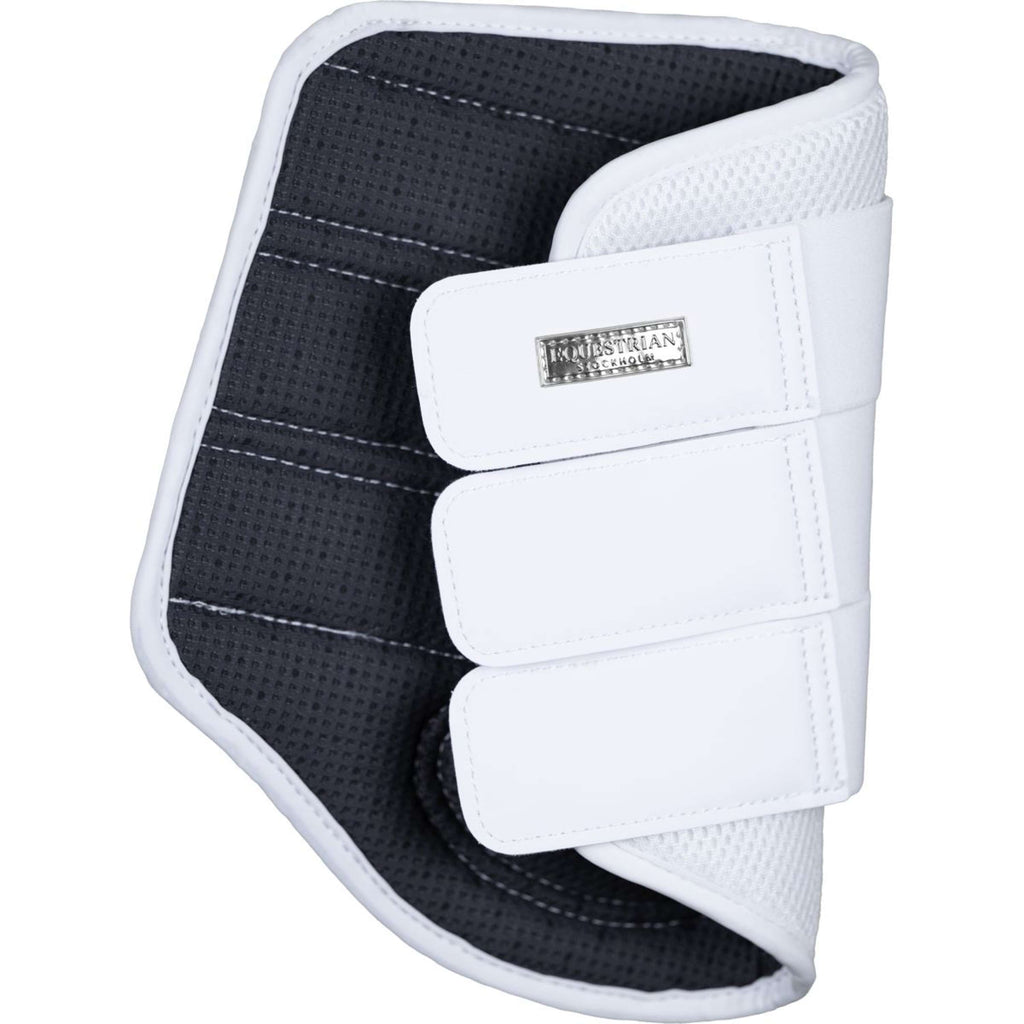 Equestrian Stockholm Leg Protectors Classic Mesh White Silver