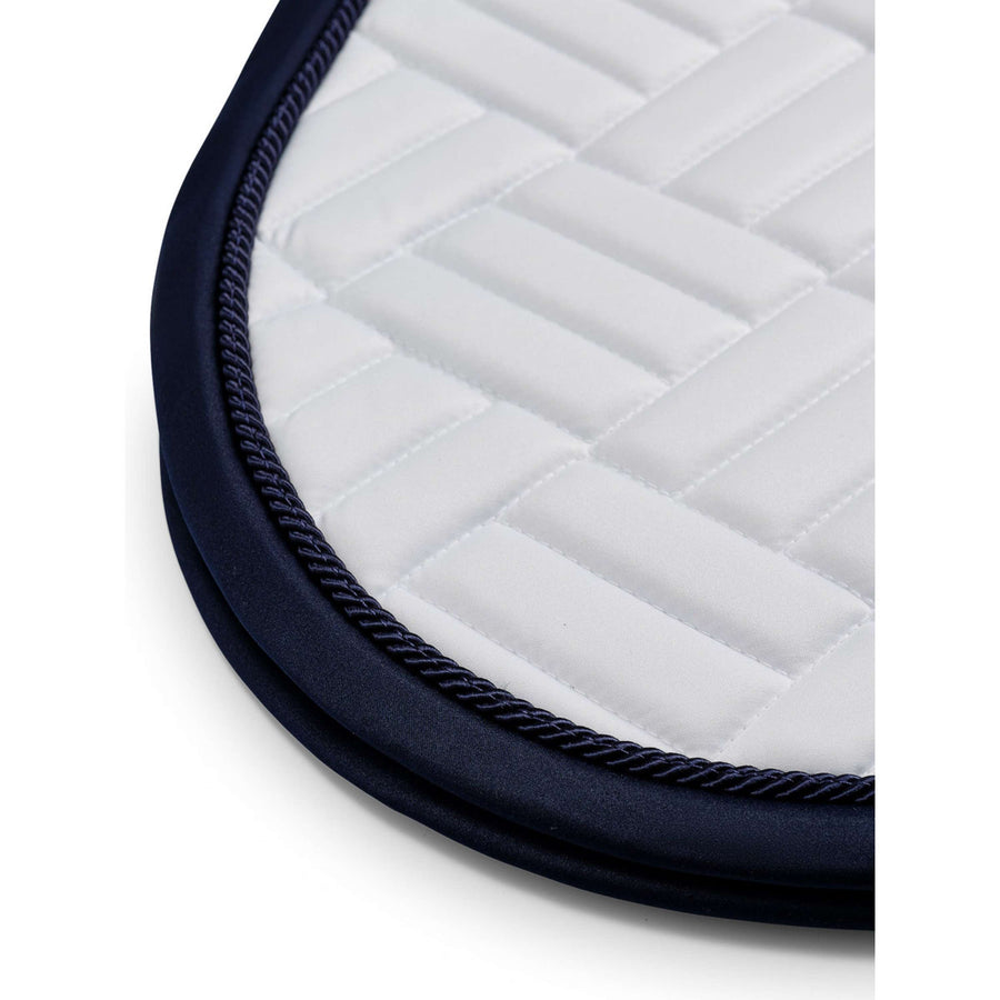 Equestrian Stockholm Saddlepad Modern Jumping White/Navy
