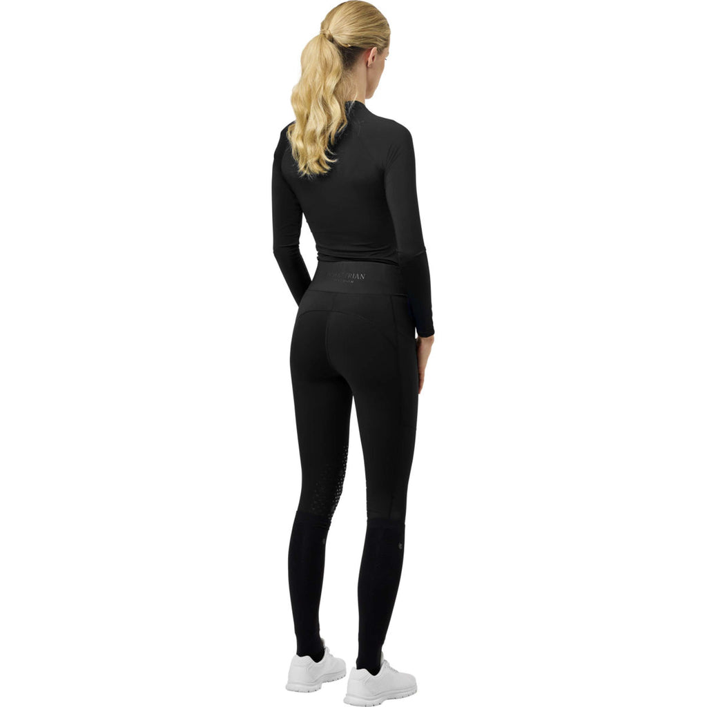 Equestrian Stockholm Winter Riding Legging Movement Full Grip Black