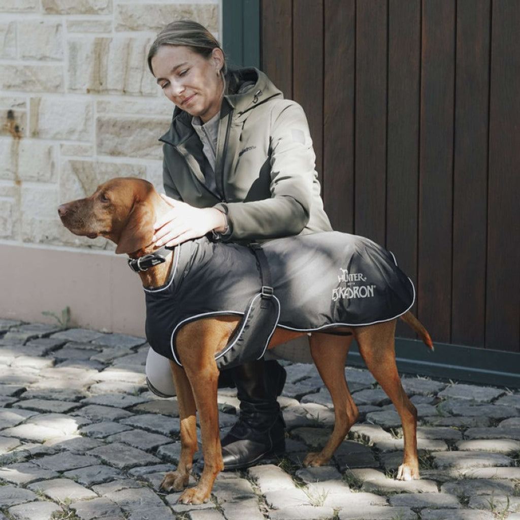 Hunter x Eskadron Dog Winter Coat Vario Black