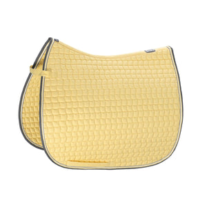 Eskadron Saddlepad Cotton Contrast Dressage banana