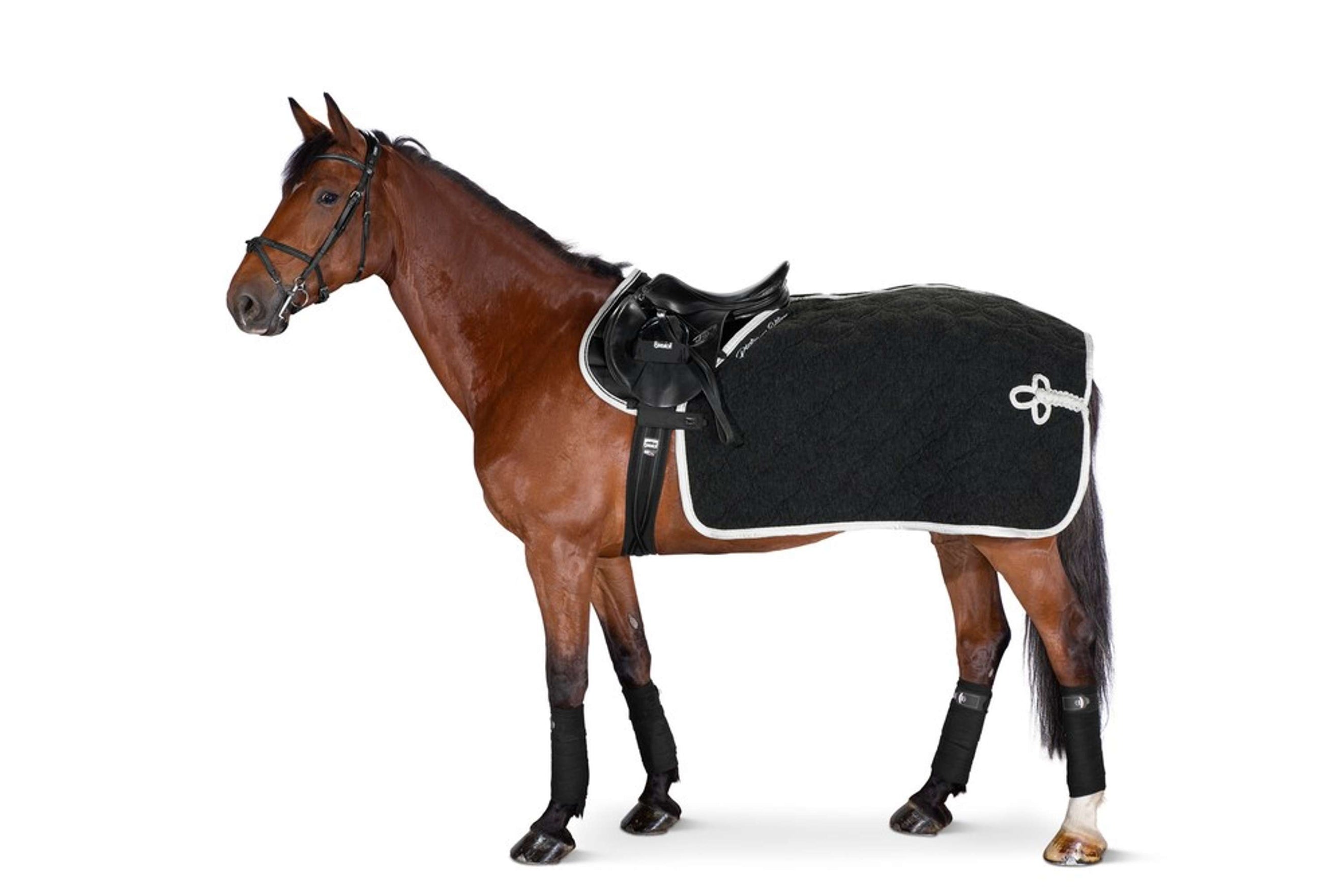 Eskadron Stirrup Cover Jersey st-cover Black