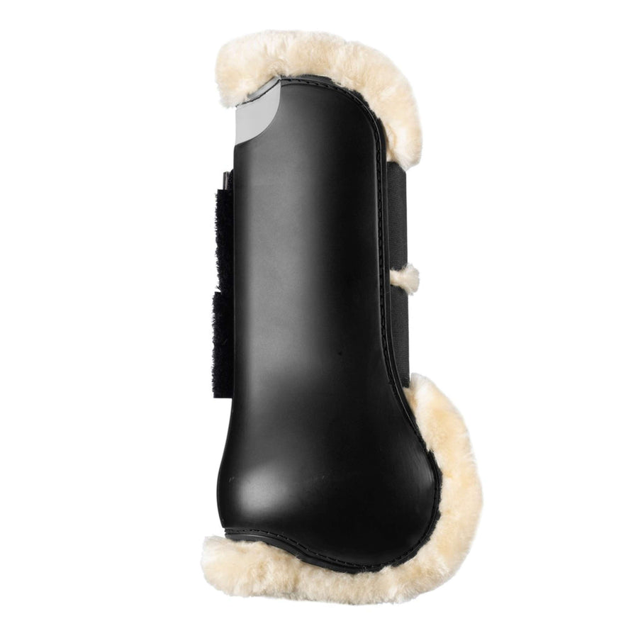 Eskadron Tendon Boots Flexisoft Fake Fur Black
