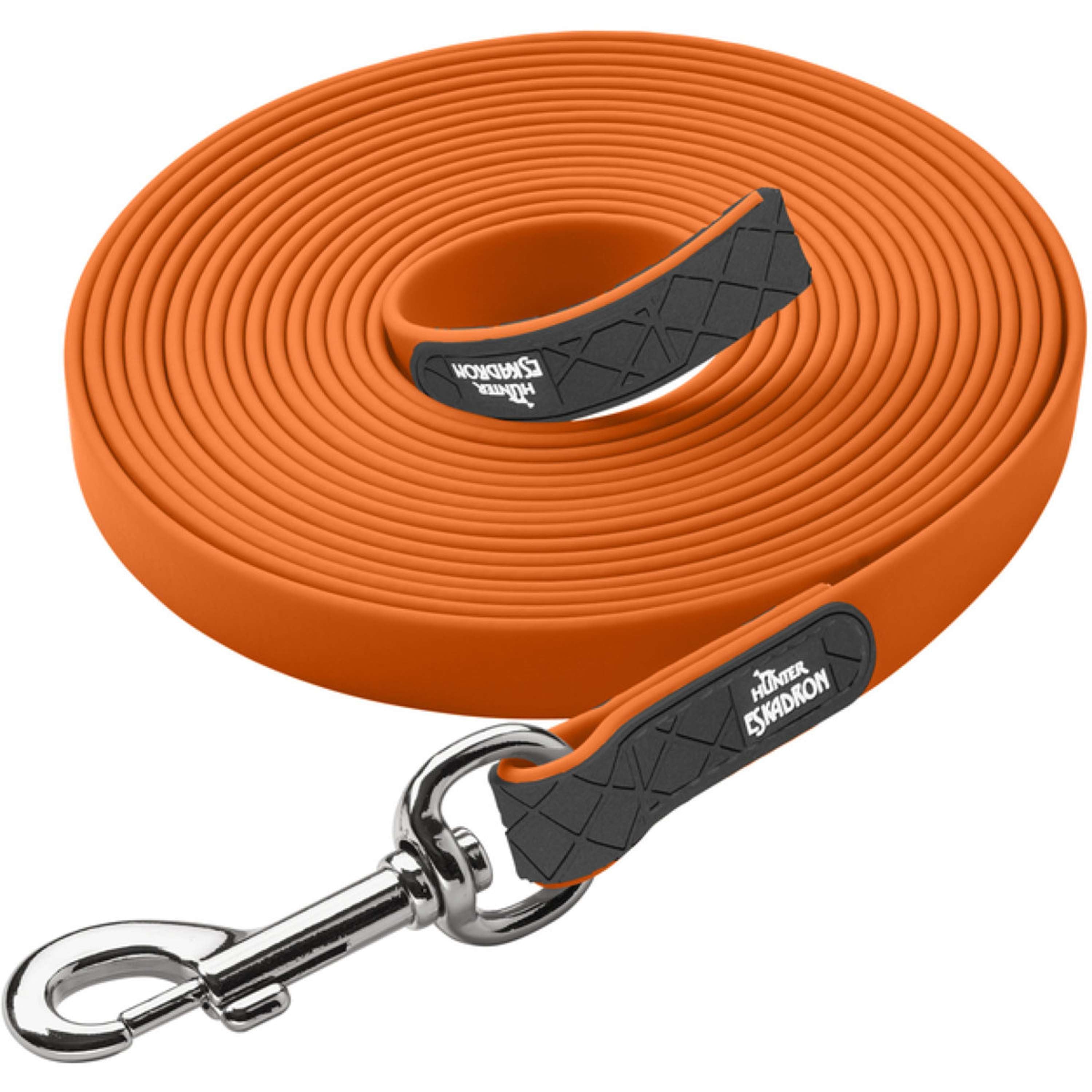 Hunter x Eskadron Dog Leash Spark Tracking Neon Orange