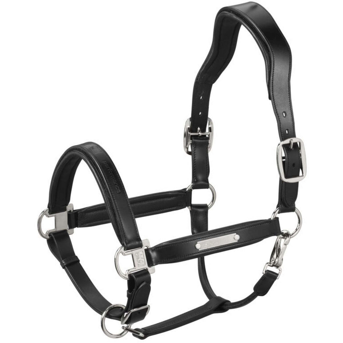 Eskadron Halter Stallion Leather Black