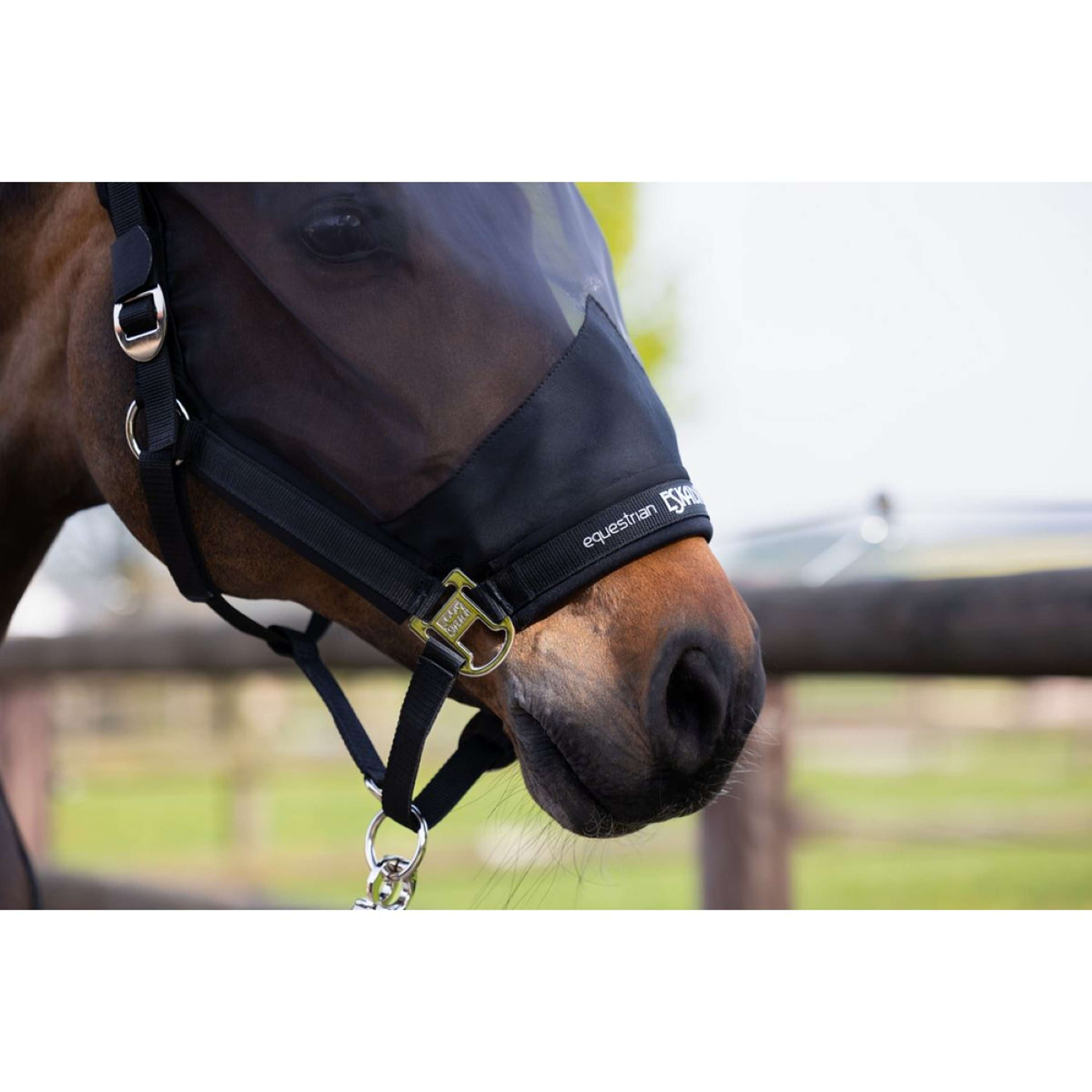 Eskadron Halter Fly Mask Black