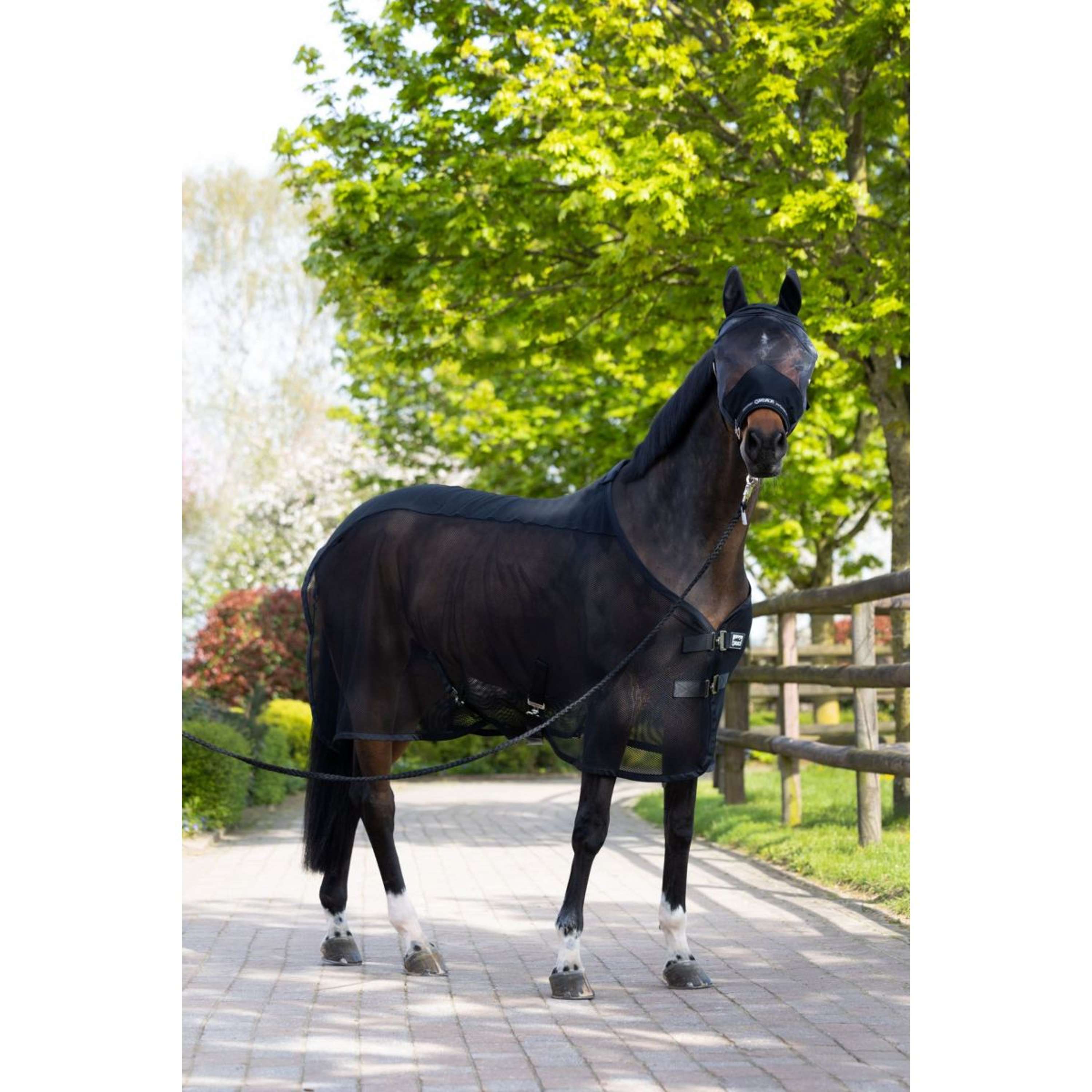 Eskadron Halter Fly Mask Black