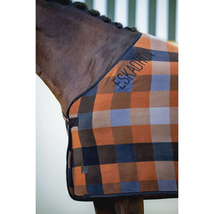 Eskadron Sweat Rug Platinum '26 Check Black/Pale/Amber
