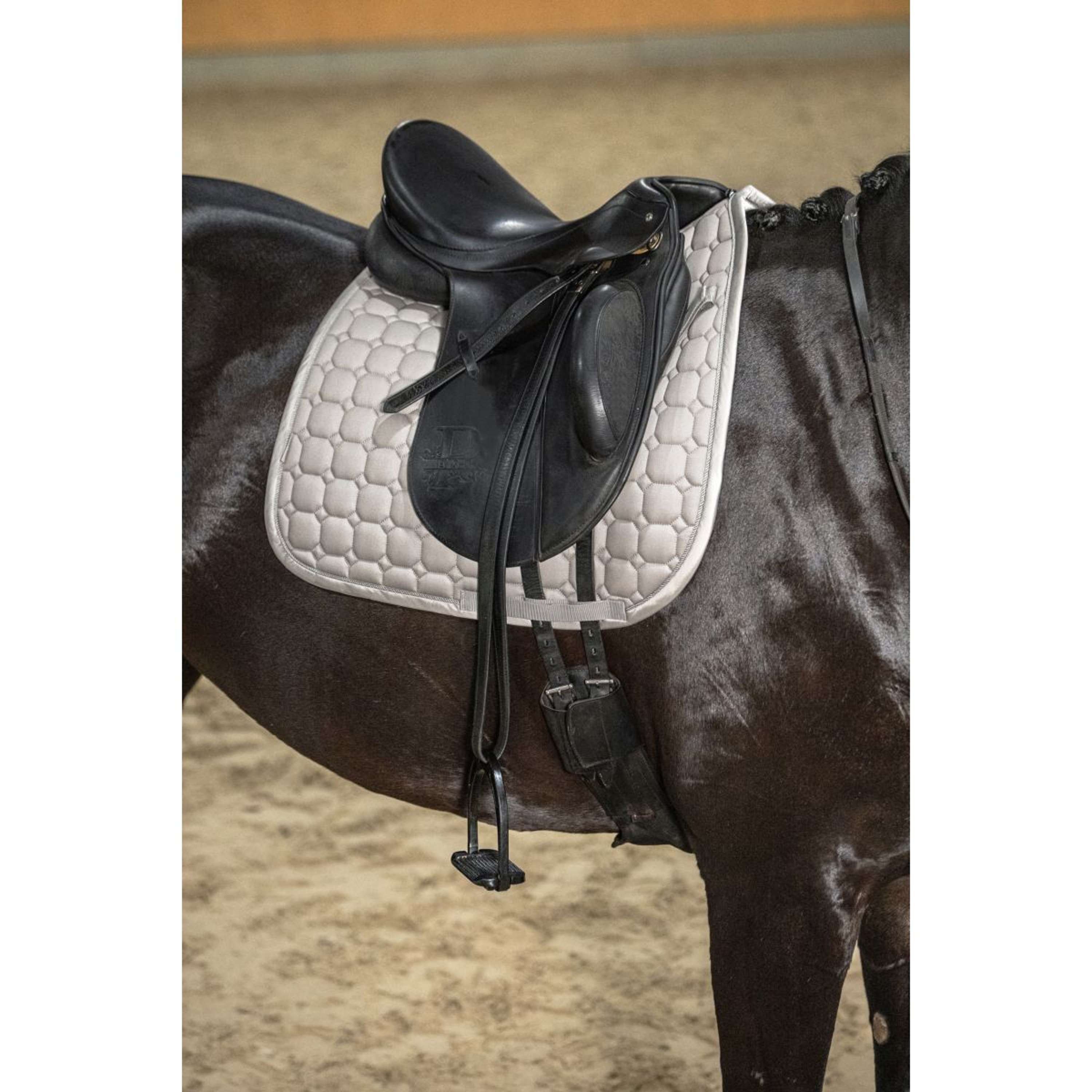 Eskadron Saddlepad Platinum '26 Cotton Dressage Pale Grey