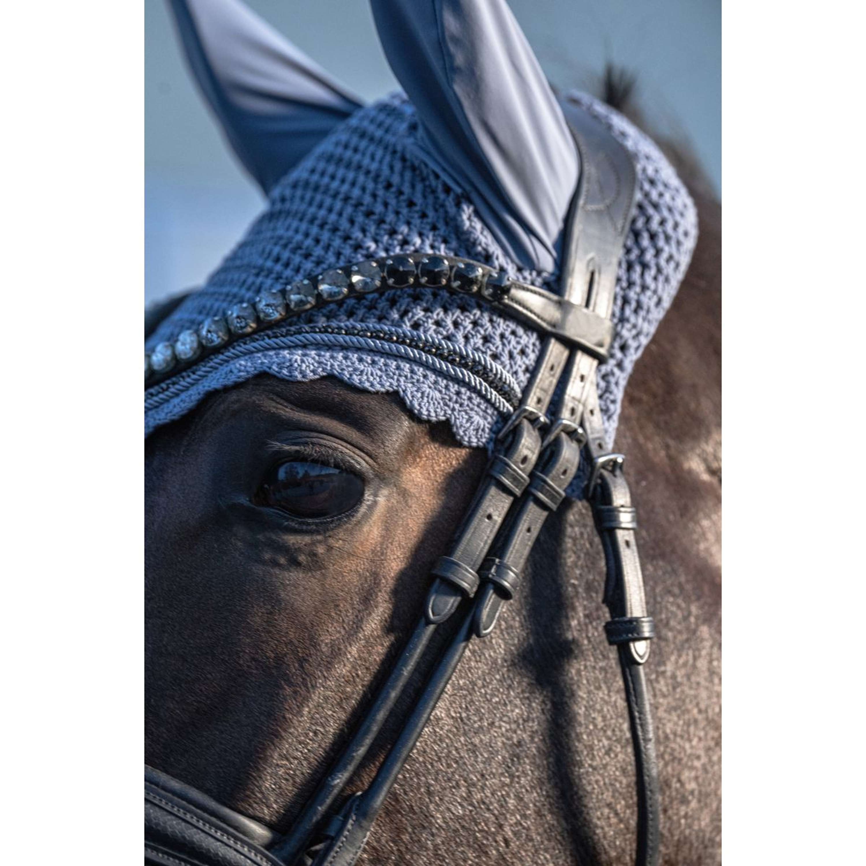 Eskadron Ear Bonnet Platinum '26 Crystal Slate Blue