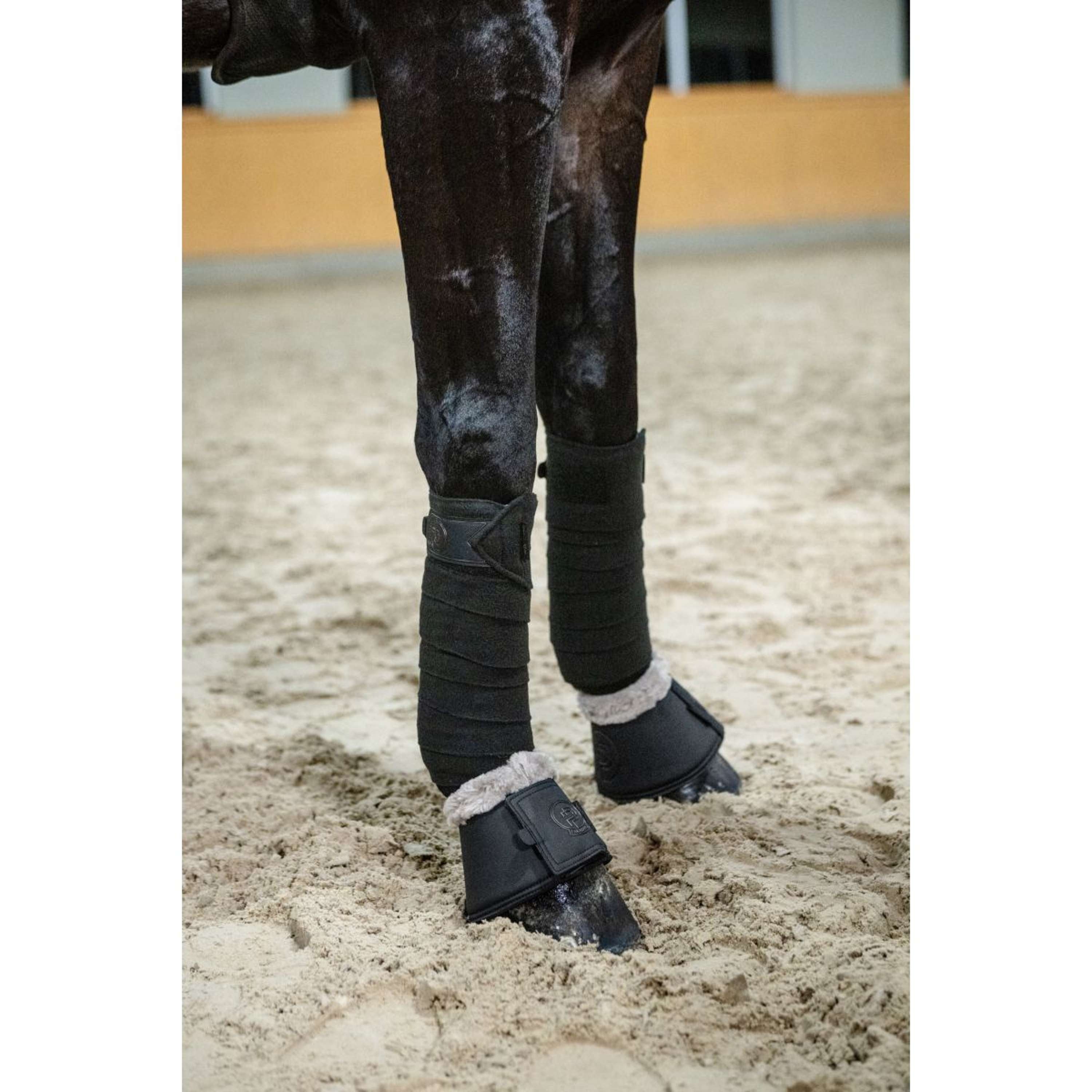Eskadron Bell Boots Platinum '26 Faux Leather Fur Black