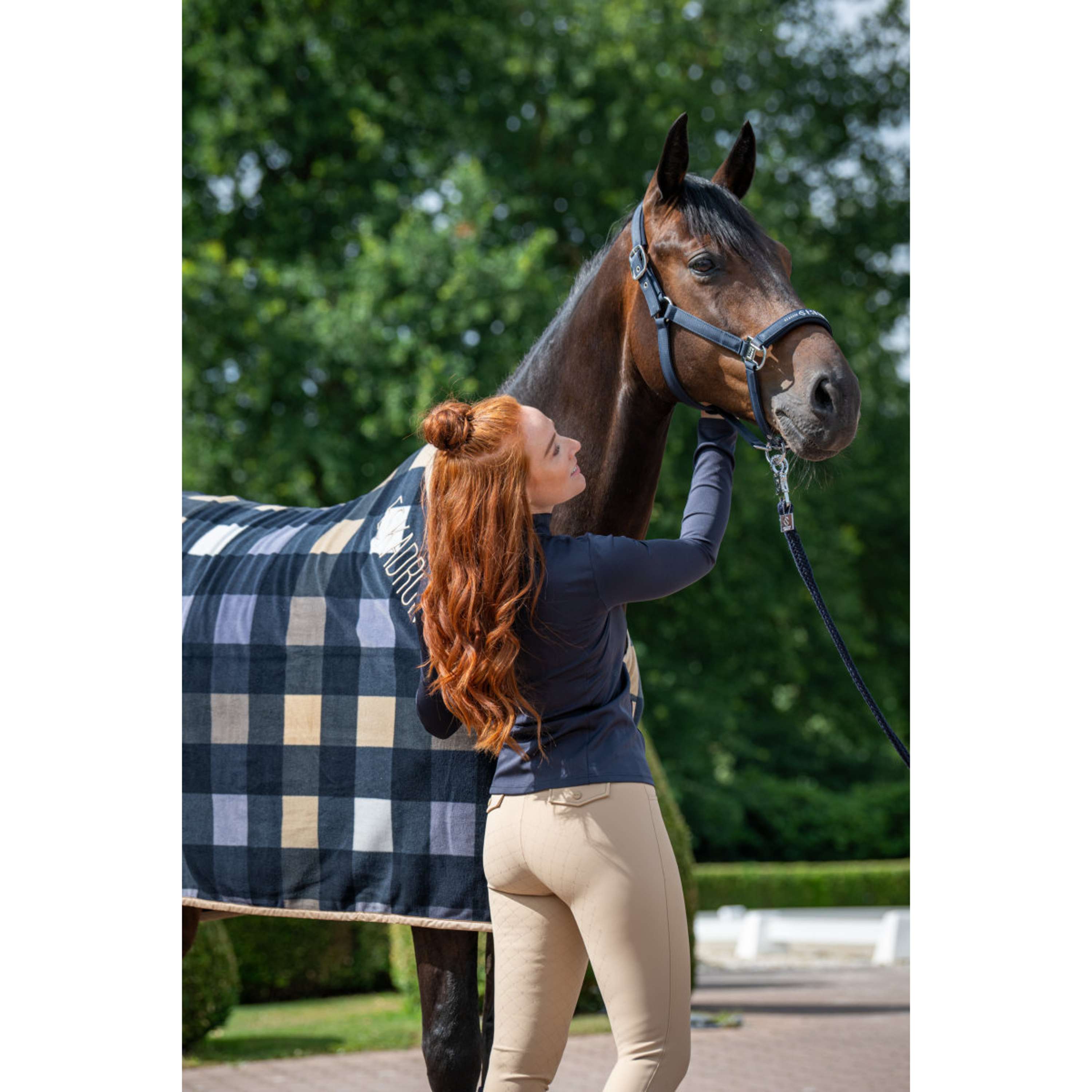 Eskadron Halter Classic Sports Sparkle Navy