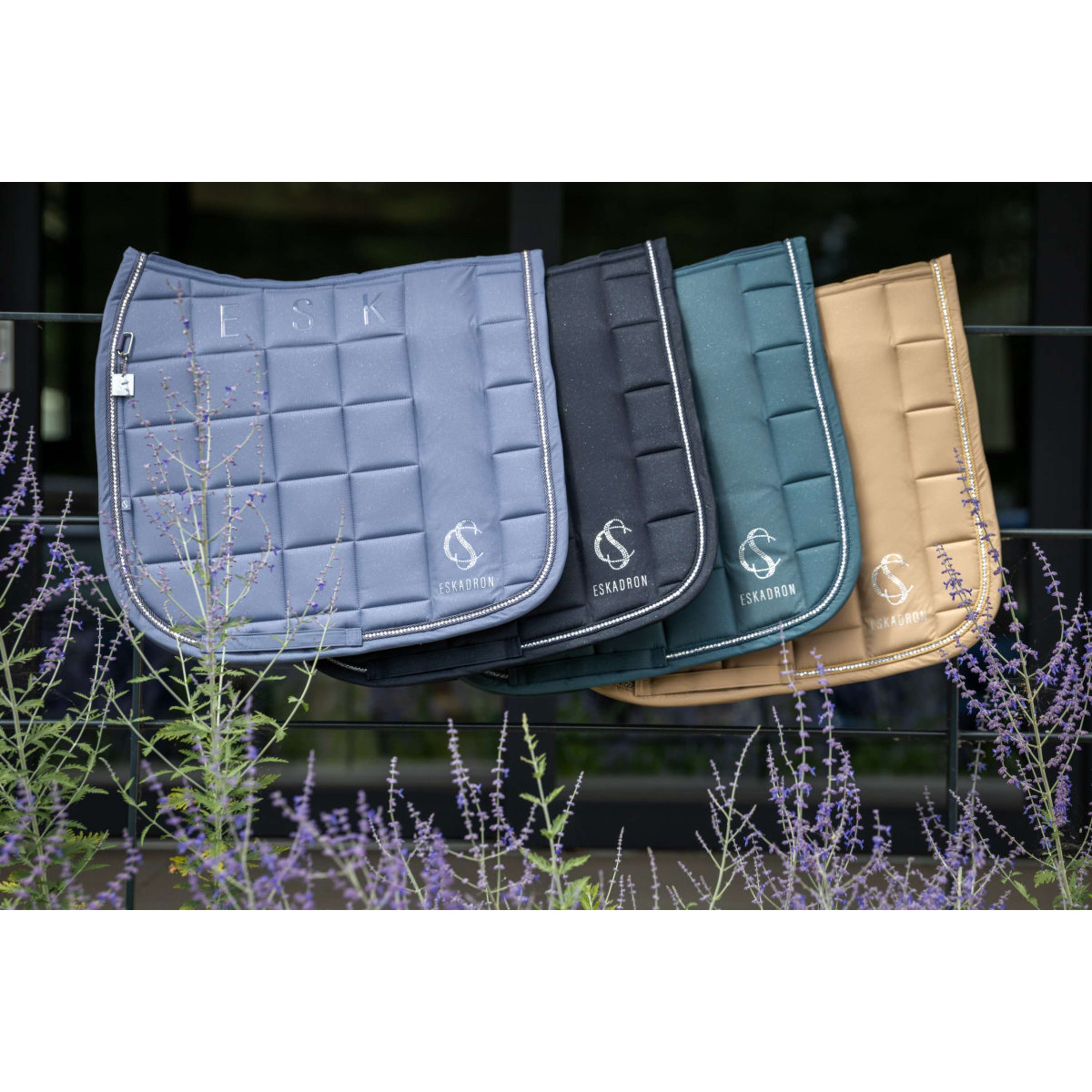 Eskadron Saddlepad Classic Sports Big Square Sparkle Dressage Orchid