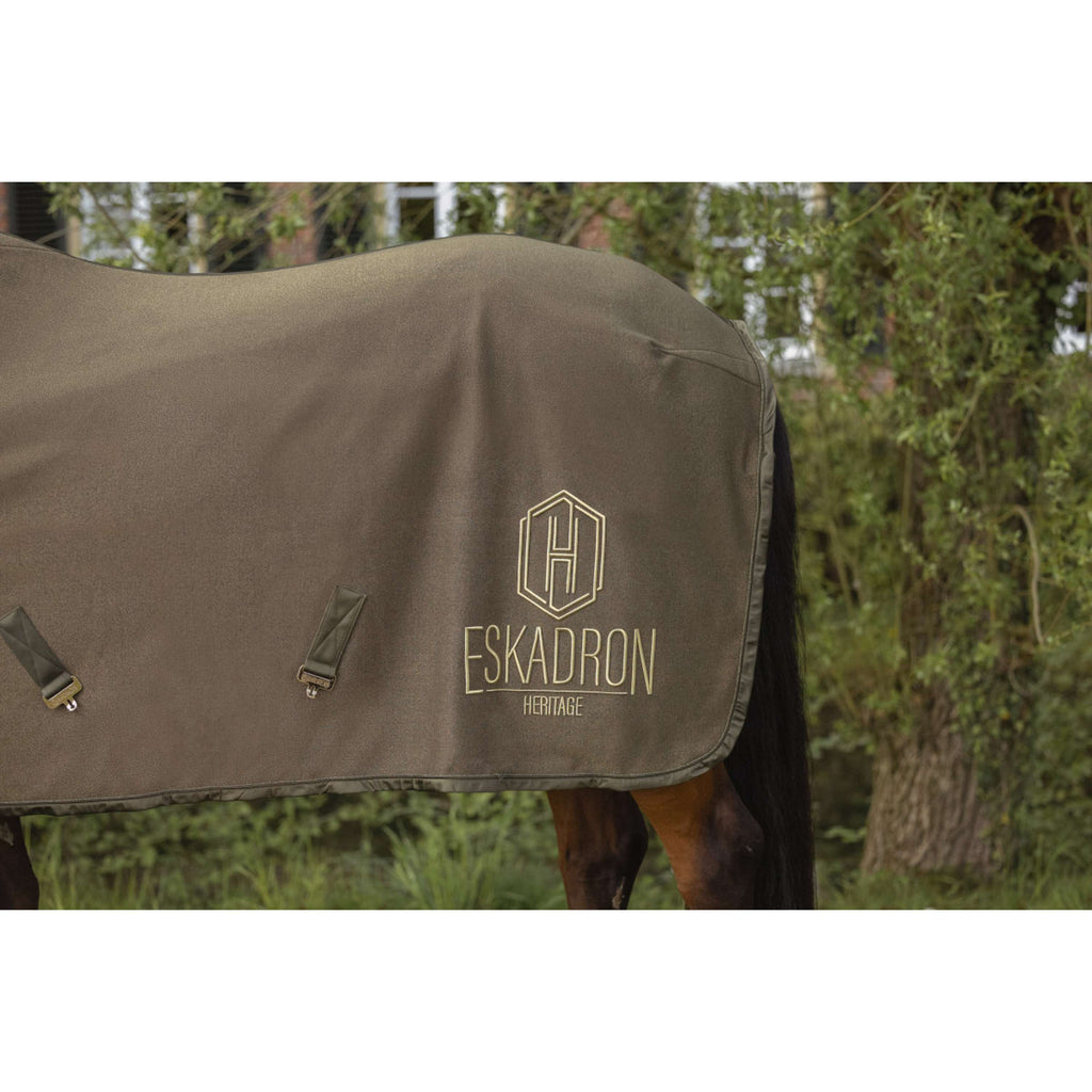 Eskadron Sweat Rug Heritage Jersey Sparkle Deep Moss