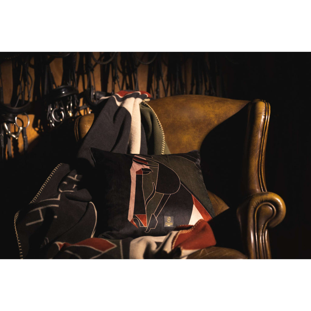 Eskadron Rug Heritage Black/Deep Moss/Merlot/Ash