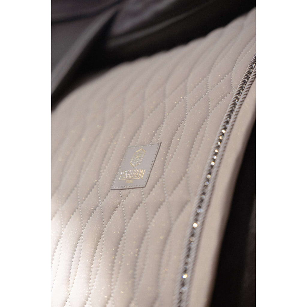 Eskadron Saddlepad Heritage Sparkle Crystal Dressage Ash