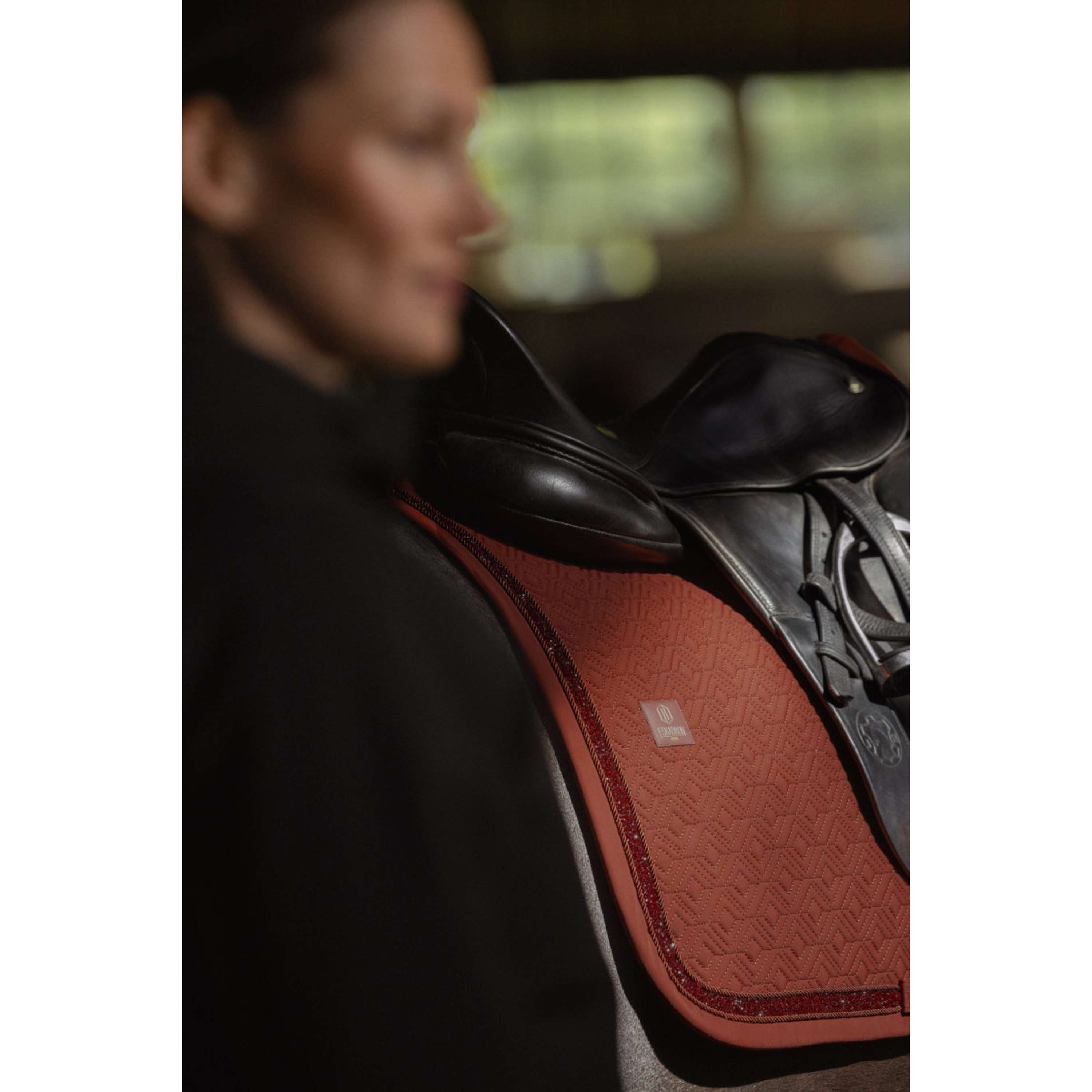 Eskadron Saddlepad Heritage Pro Soft Jewel All Purpose Merlot