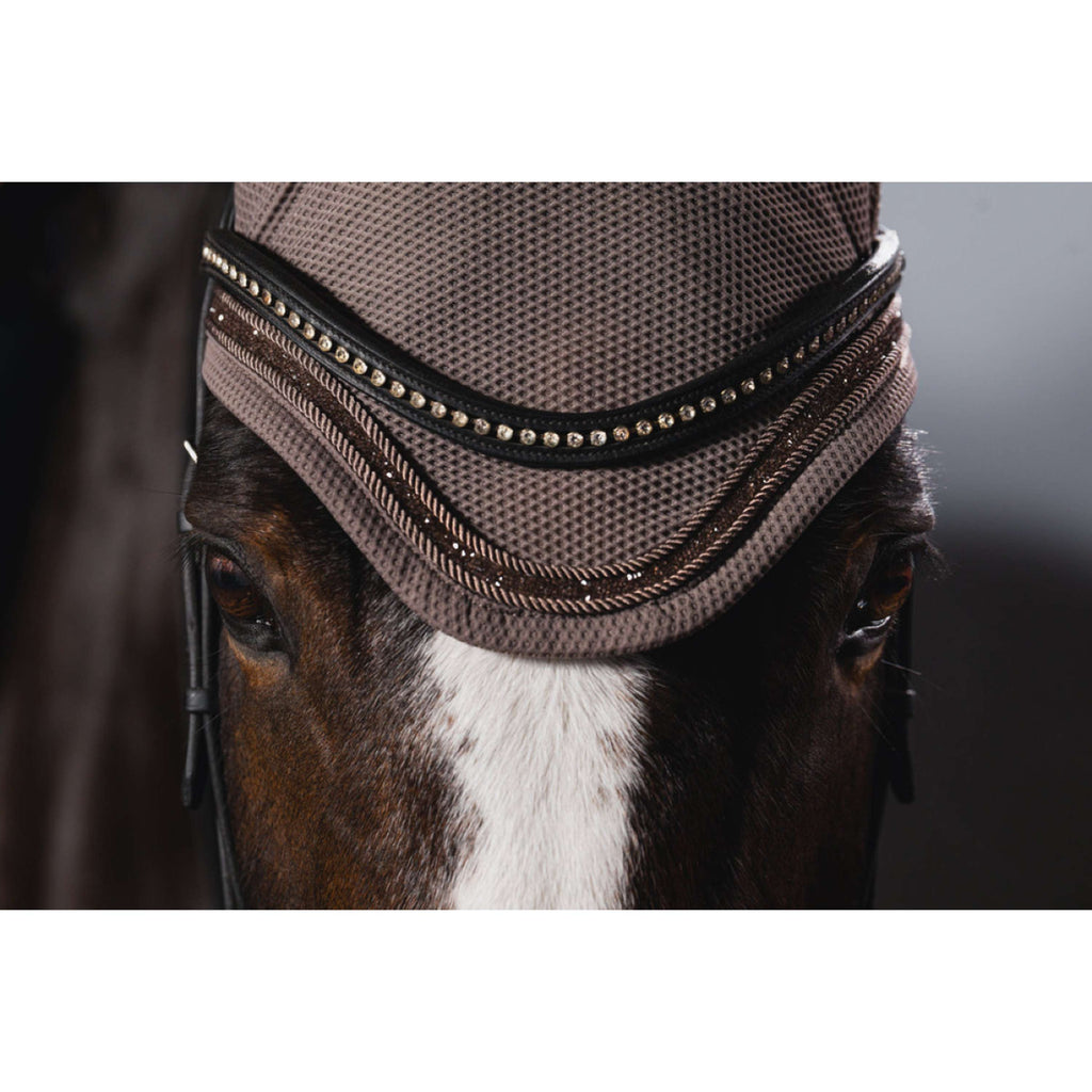 Eskadron Ear Bonnet Dynamics Dynair Mesh Jewel Powdertaupe