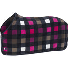 Eskadron Fleece Rug Dynamics Check Navy/White/Powdertaupe/Lipstick