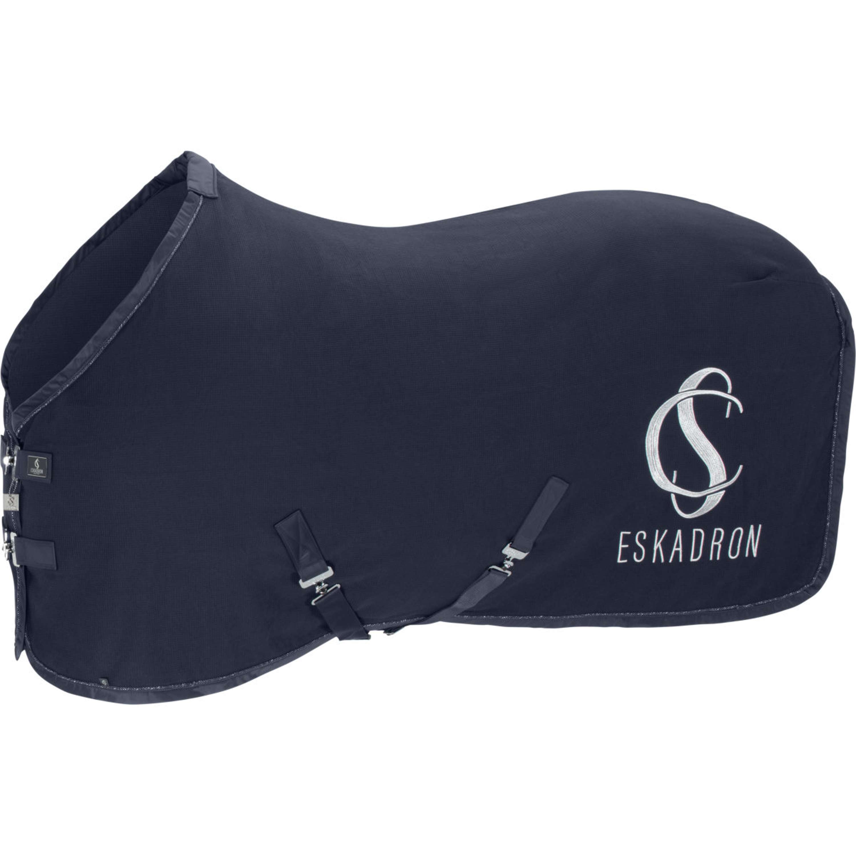 Eskadron Fleece Rug Classic Sports Wafflecotton Navy