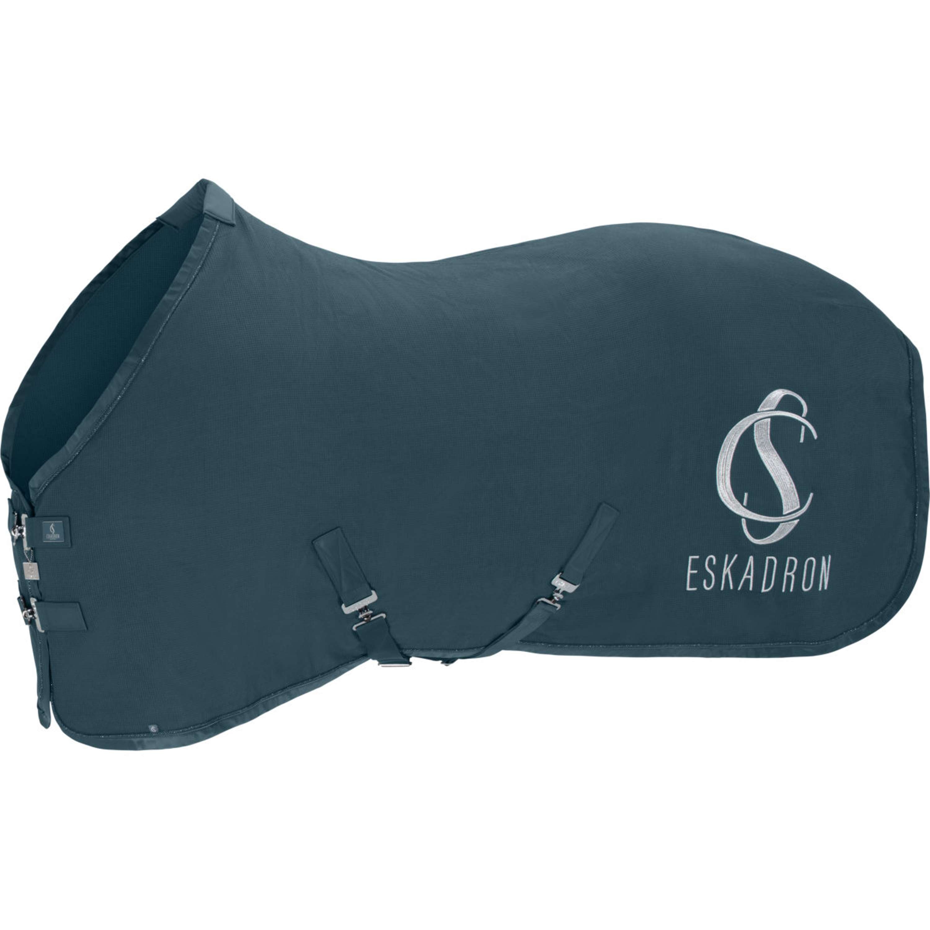 Eskadron Fleece Rug Classic Sports Wafflecotton Ocean
