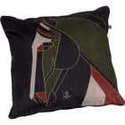 Eskadron Pillowcase Heritage Velvet Black/Deep Moss/Merlot/Ash