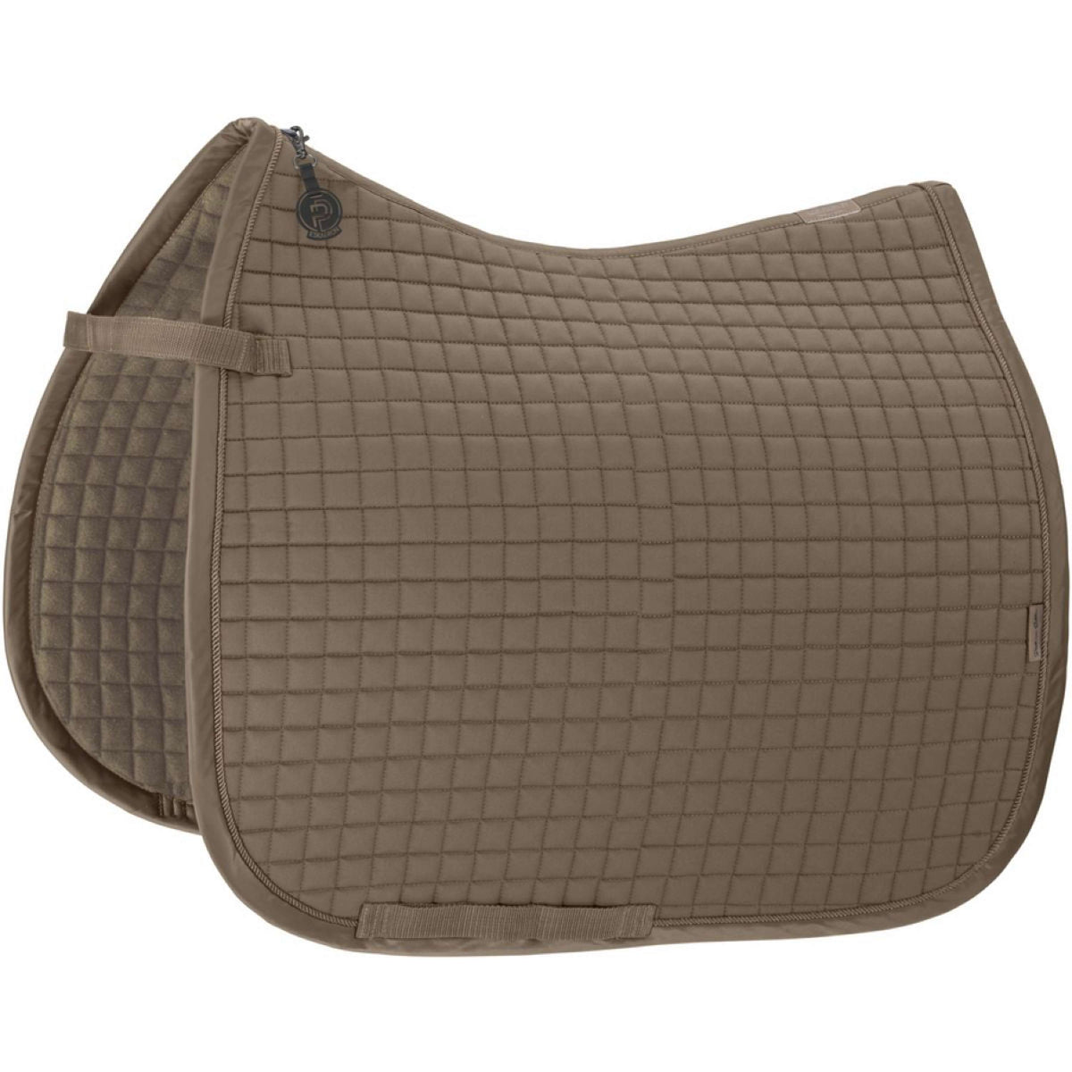 Eskadron Saddlepad Cotton Platinum '25 Dressage Smoky Taupe