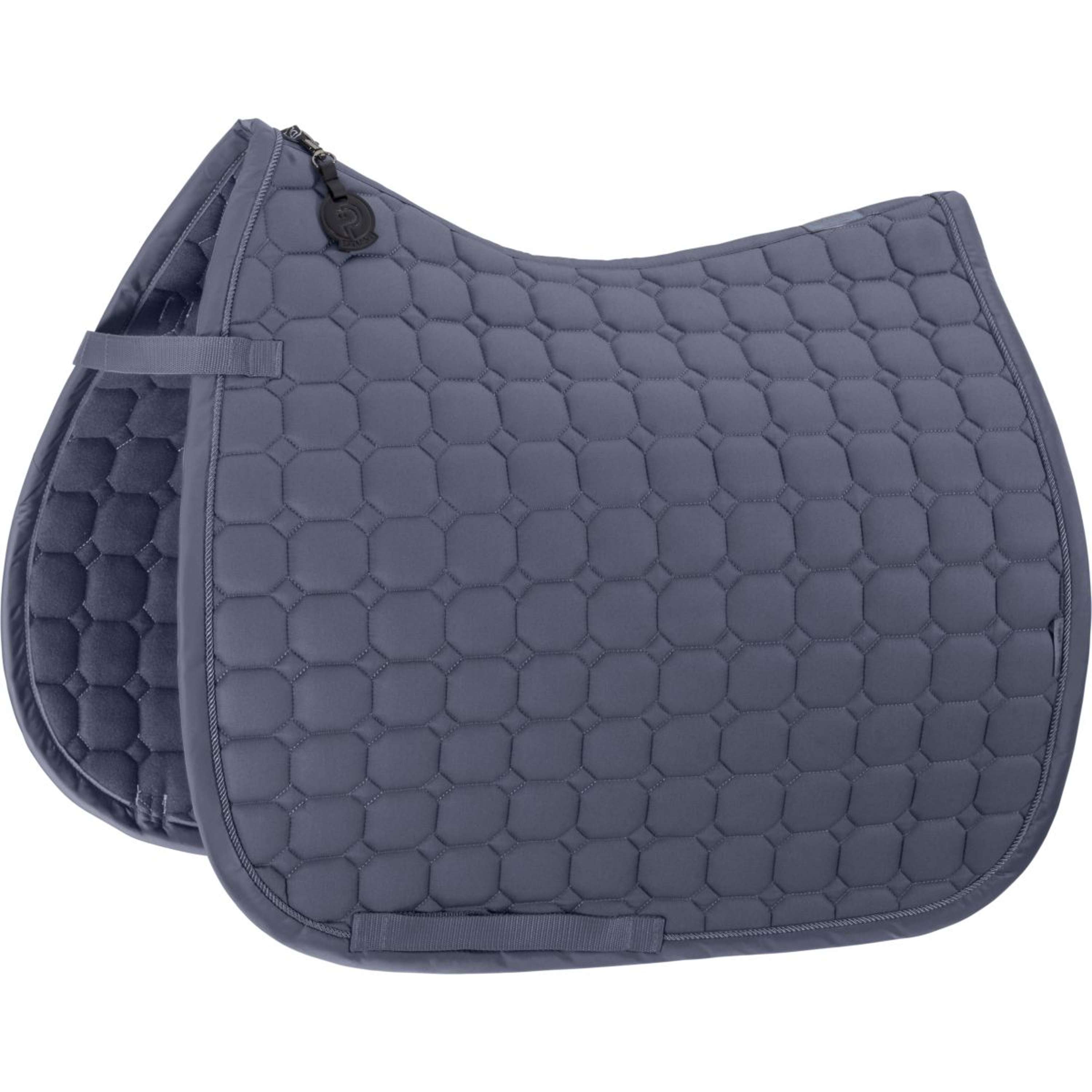 Eskadron Saddlepad Platinum '26 Cotton Dressage Slate Blue
