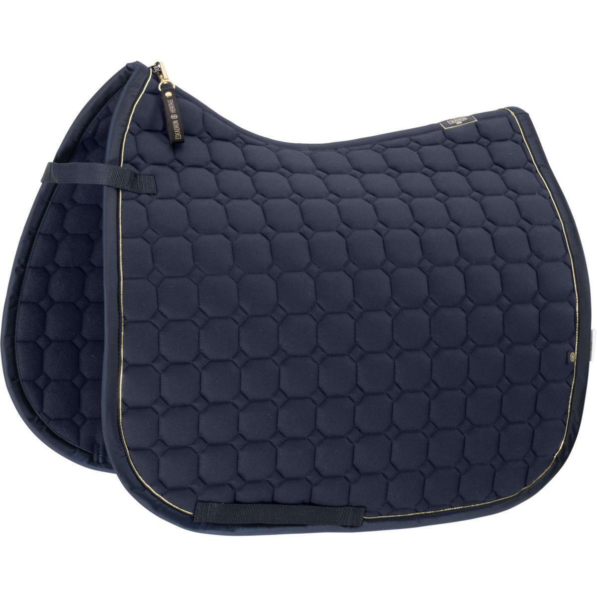 Eskadron Saddlepad Heritage Cotton Dressage Navy