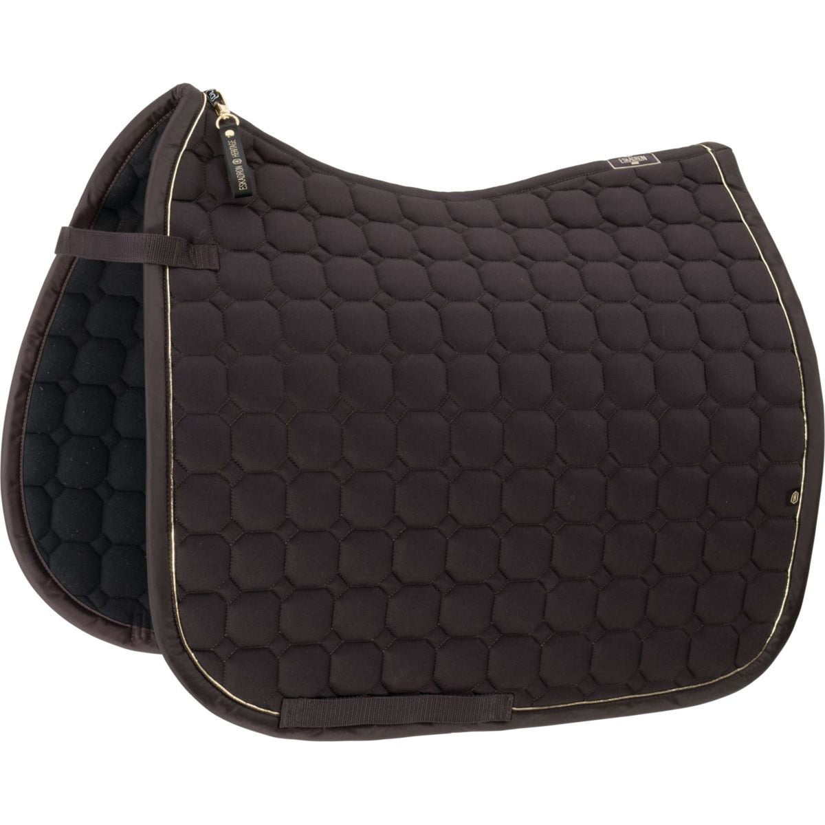 Eskadron Saddlepad Heritage Cotton Dressage Black Truffle