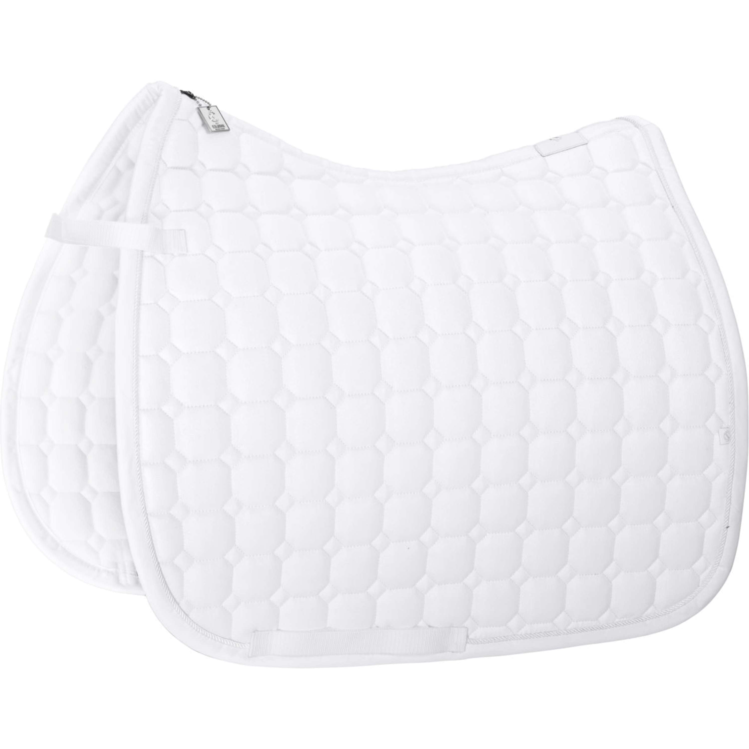 Eskadron Saddlepad Classic Sports Glitter Dressage White