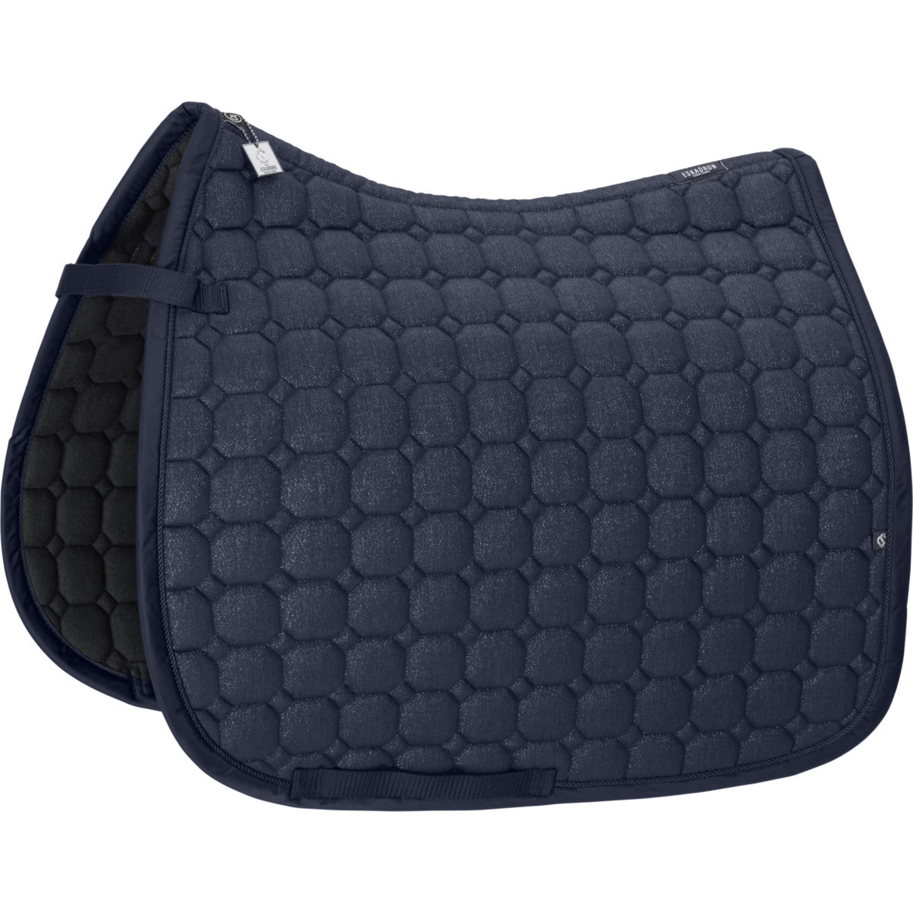 Eskadron Saddlepad Classic Sports Glitter Dressage Navy
