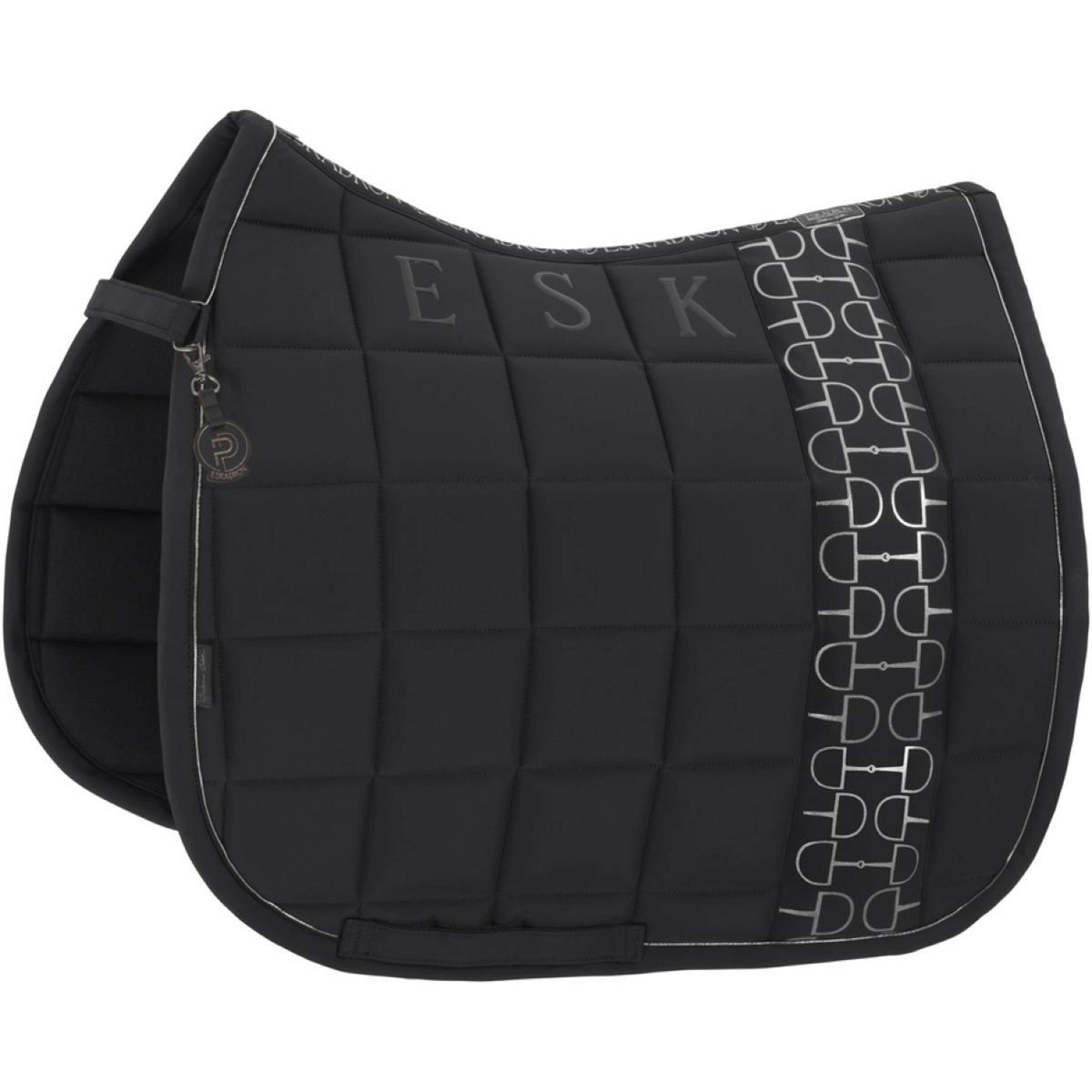 Eskadron Saddlepad Big Square Softshell Platinum '25 Dressage Black