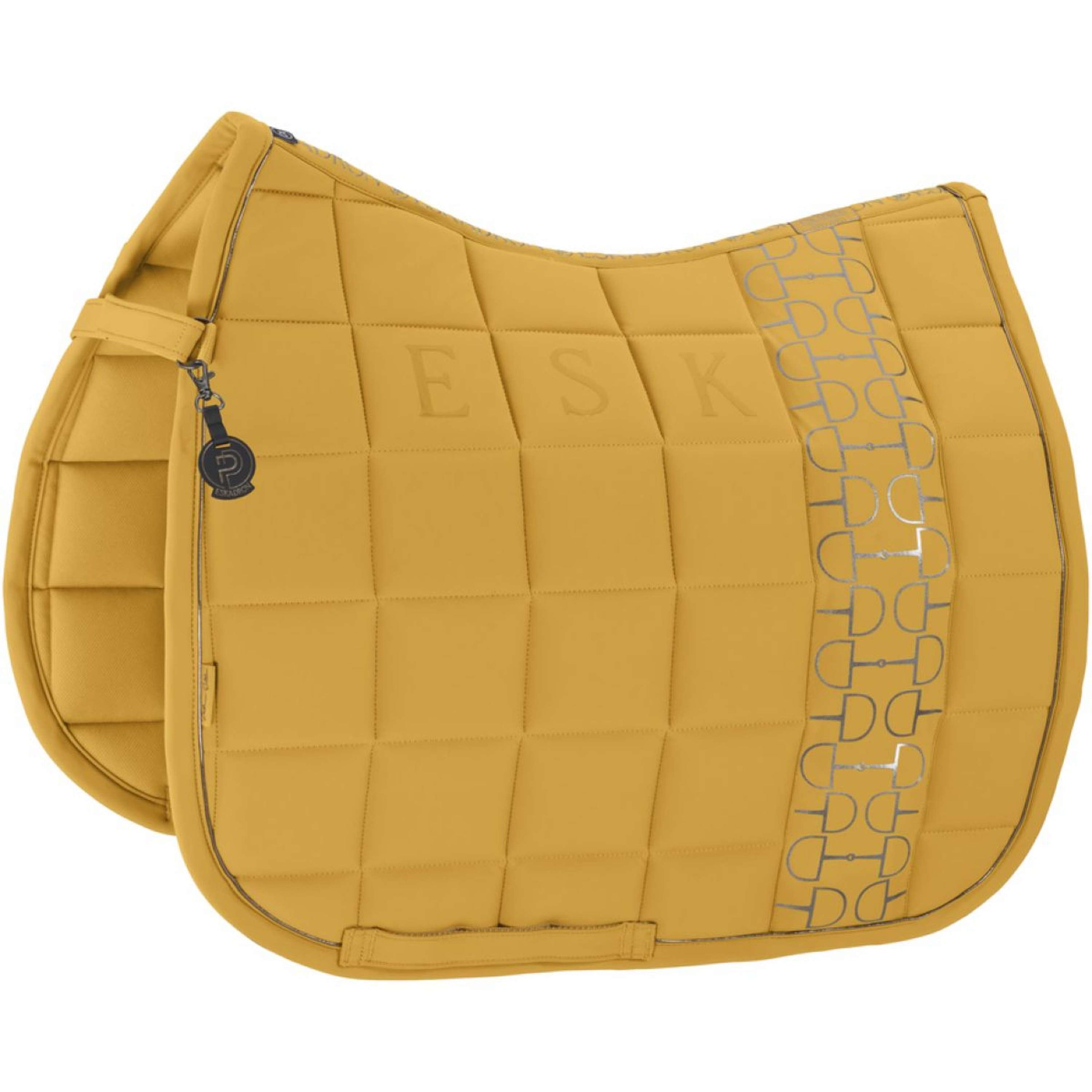 Eskadron Saddlepad Big Square Softshell Platinum '25 Dressage Golden Yellow