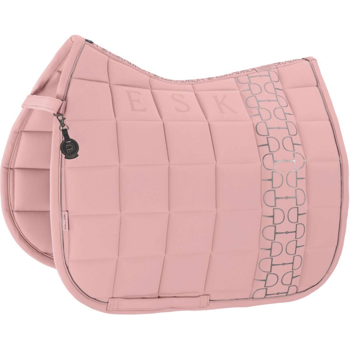 Eskadron Saddlepad Big Square Softshell Platinum '25 Dressage Soft Rouge