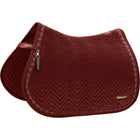 Eskadron Saddlepad Heritage Velvet All Purpose Merlot