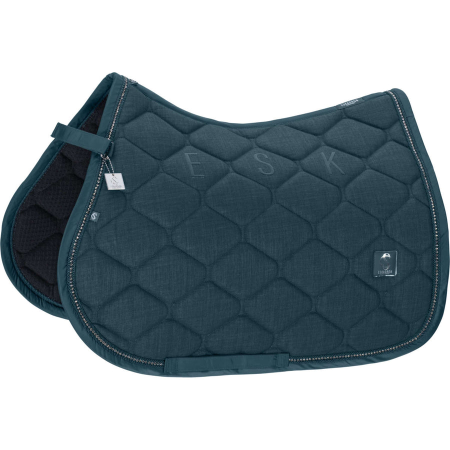 Eskadron Saddlepad Classic Sports Bouclé Crustal General Purpose Ocean