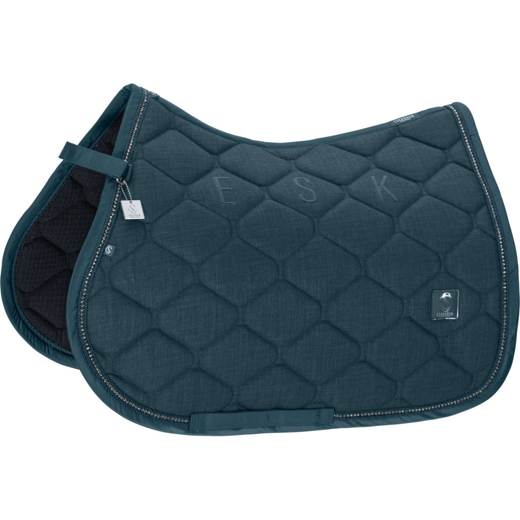 Eskadron Saddlepad Classic Sports Bouclé Crustal General Purpose Ocean