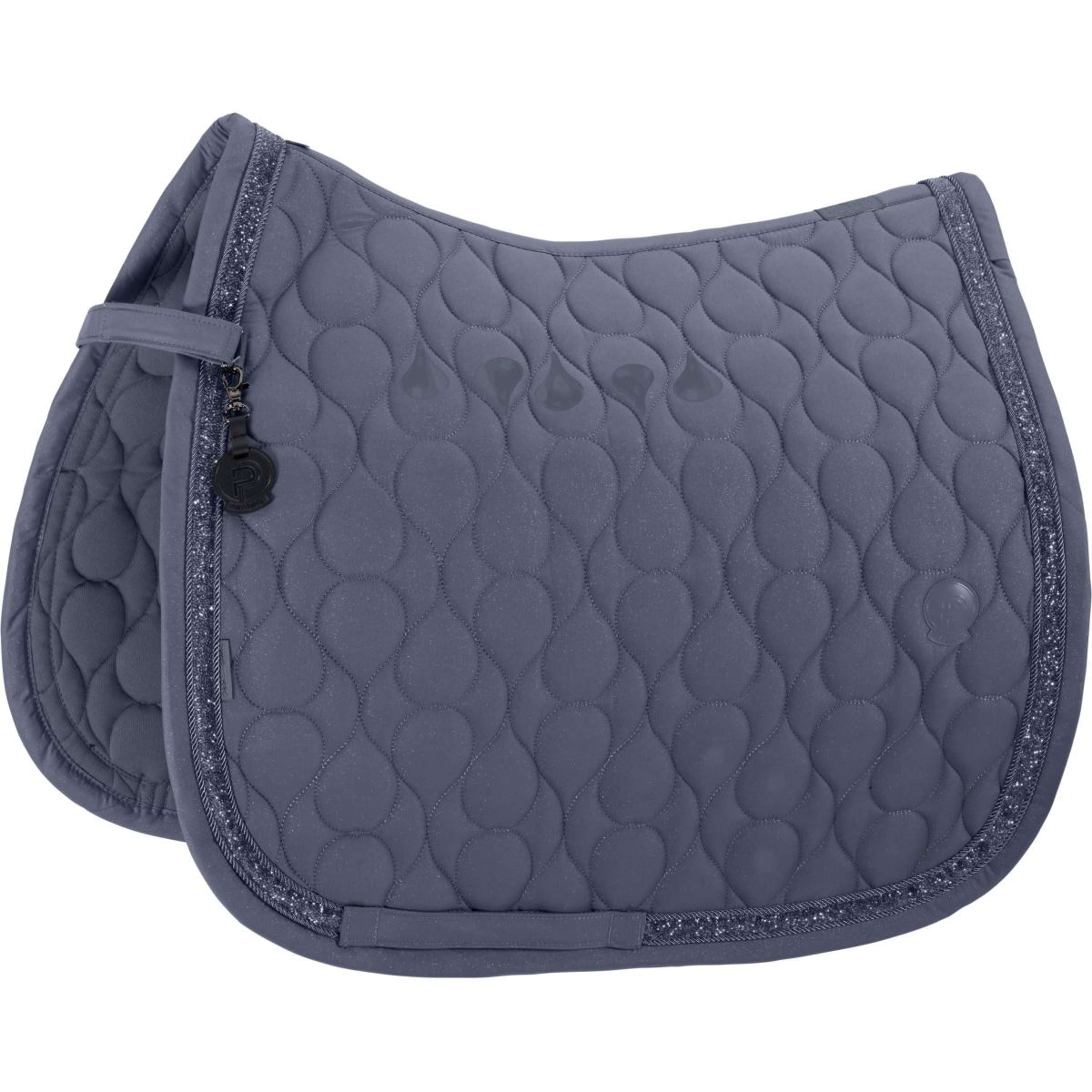 Eskadron Saddlepad Platinum '26 Sparkle Jewel Dressage Slate Blue